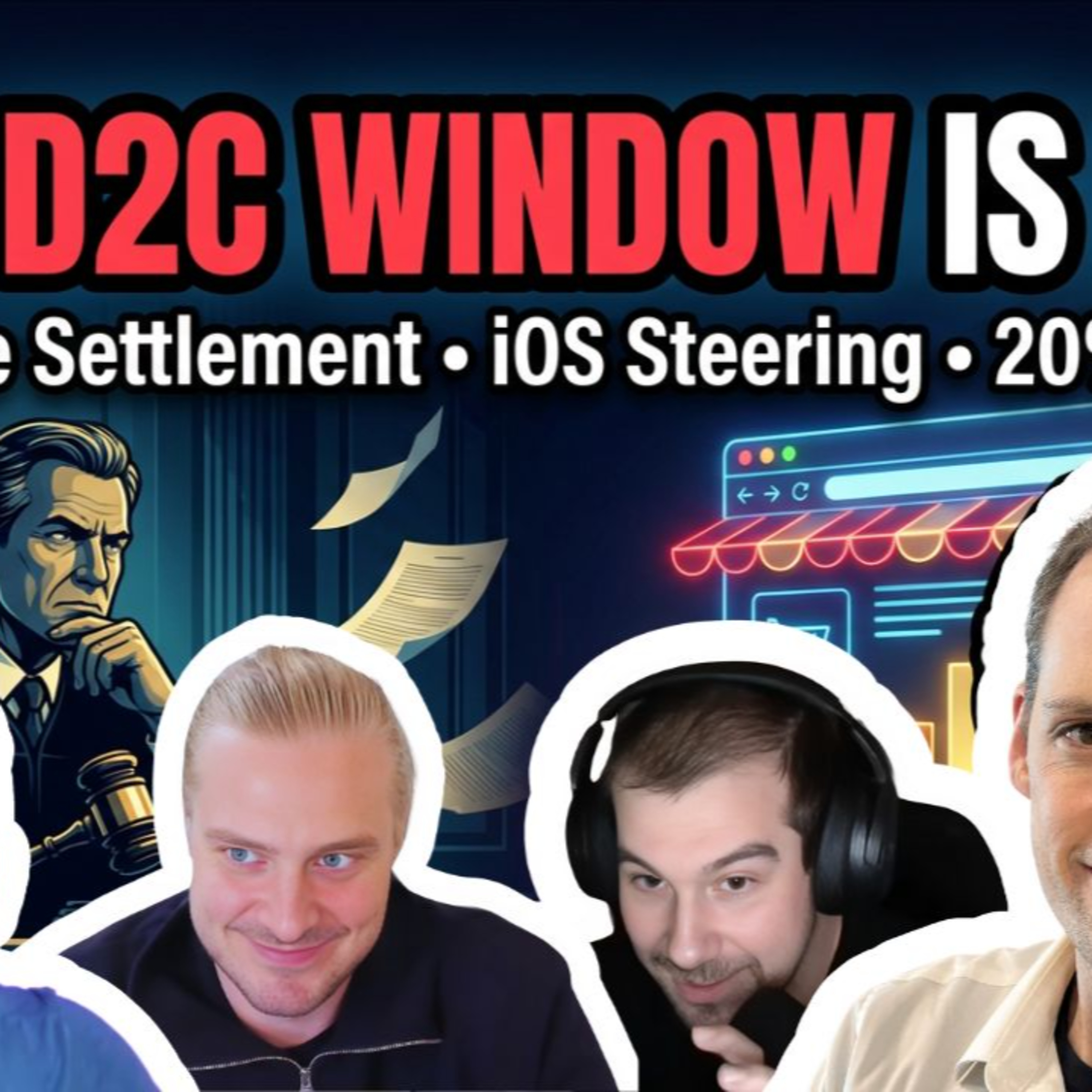 Episode art: ⏰​ D2C is the highest ROI strategy in mobile right now & the clock is ticking! Are you ready?