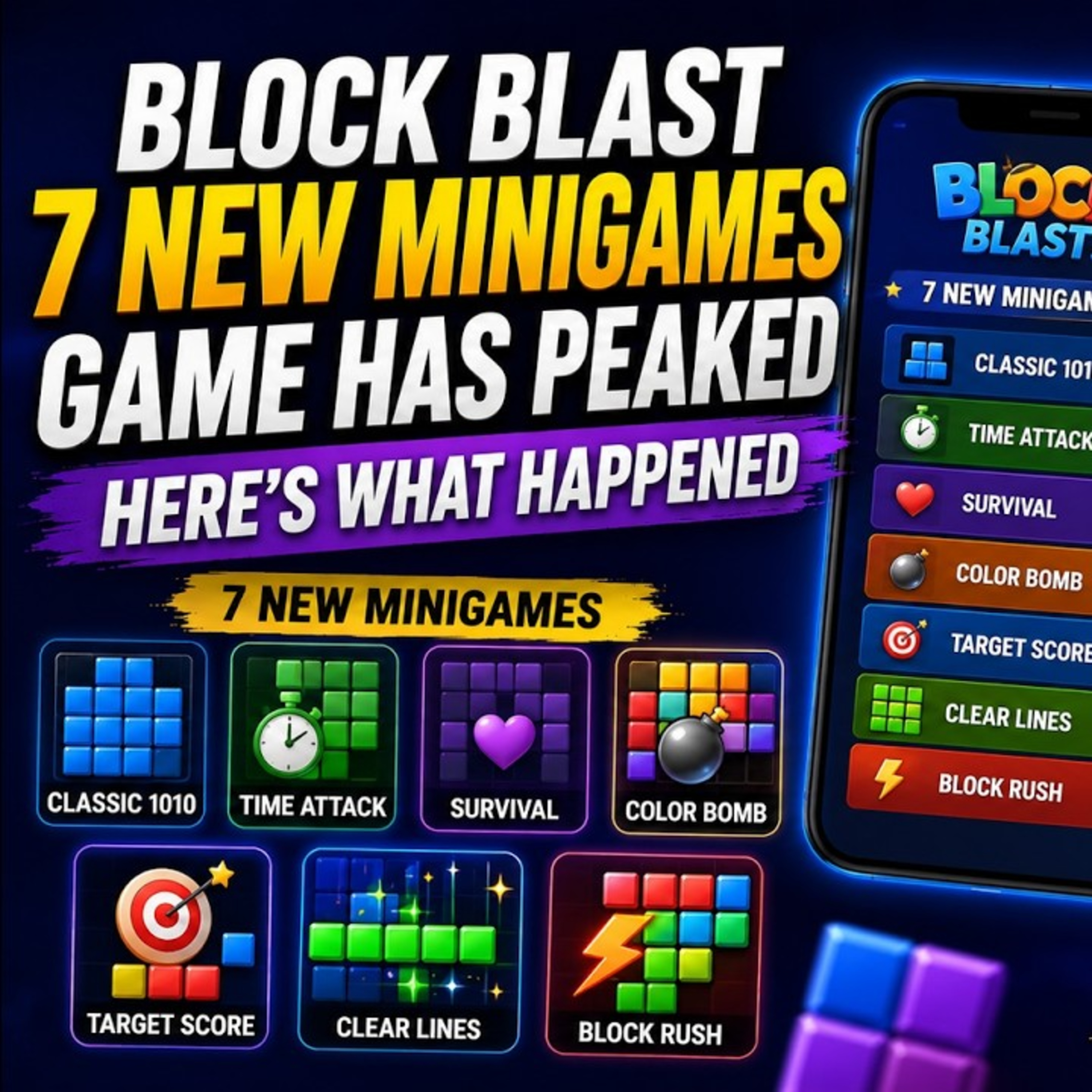 π₯π©π¨π¦Did Block Blast finally peaked? And why they added 7 more minigames??? π Episode cover