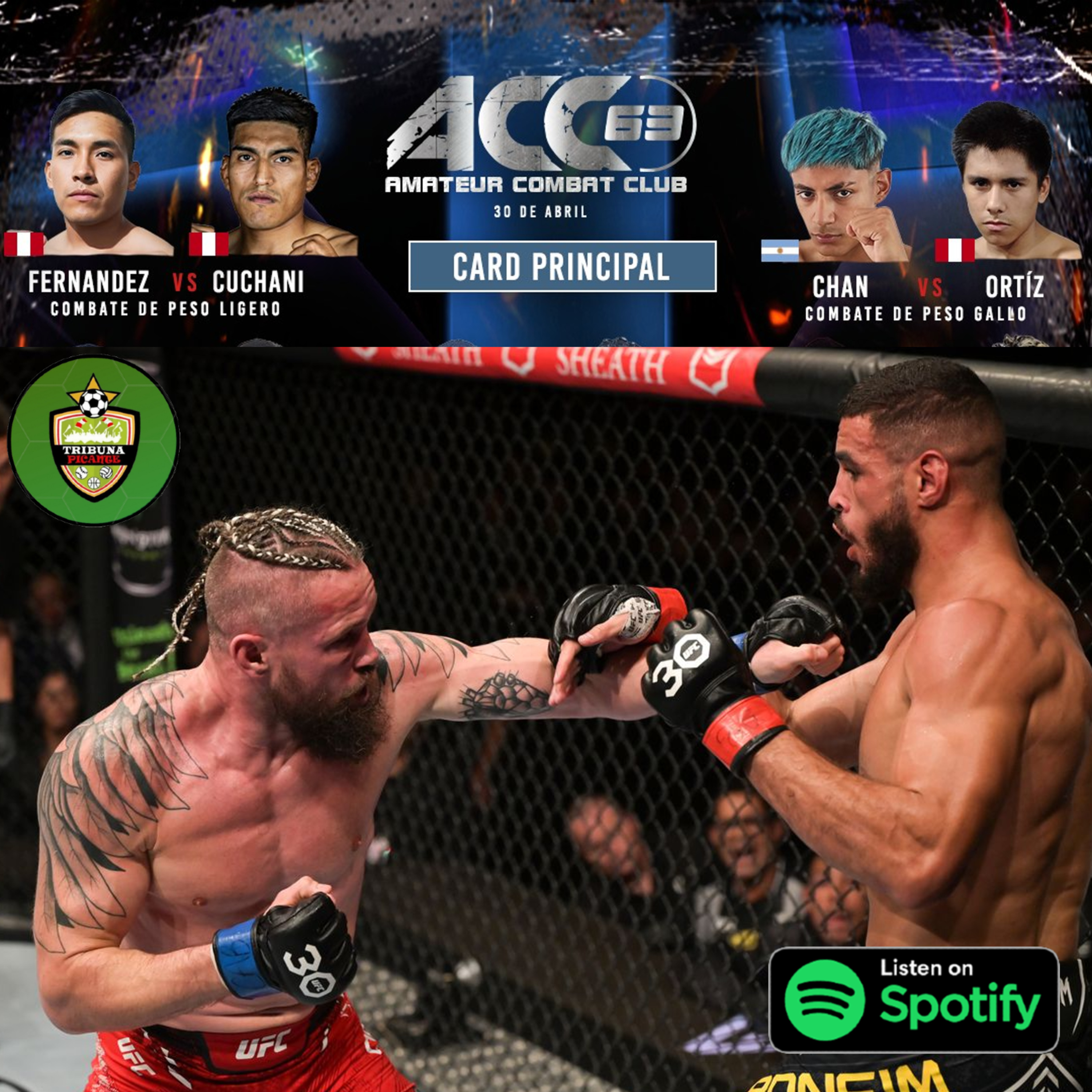 Podcast Picante MMA - Análisis del ACC 63 y las MMA en el mundo episode artwork
