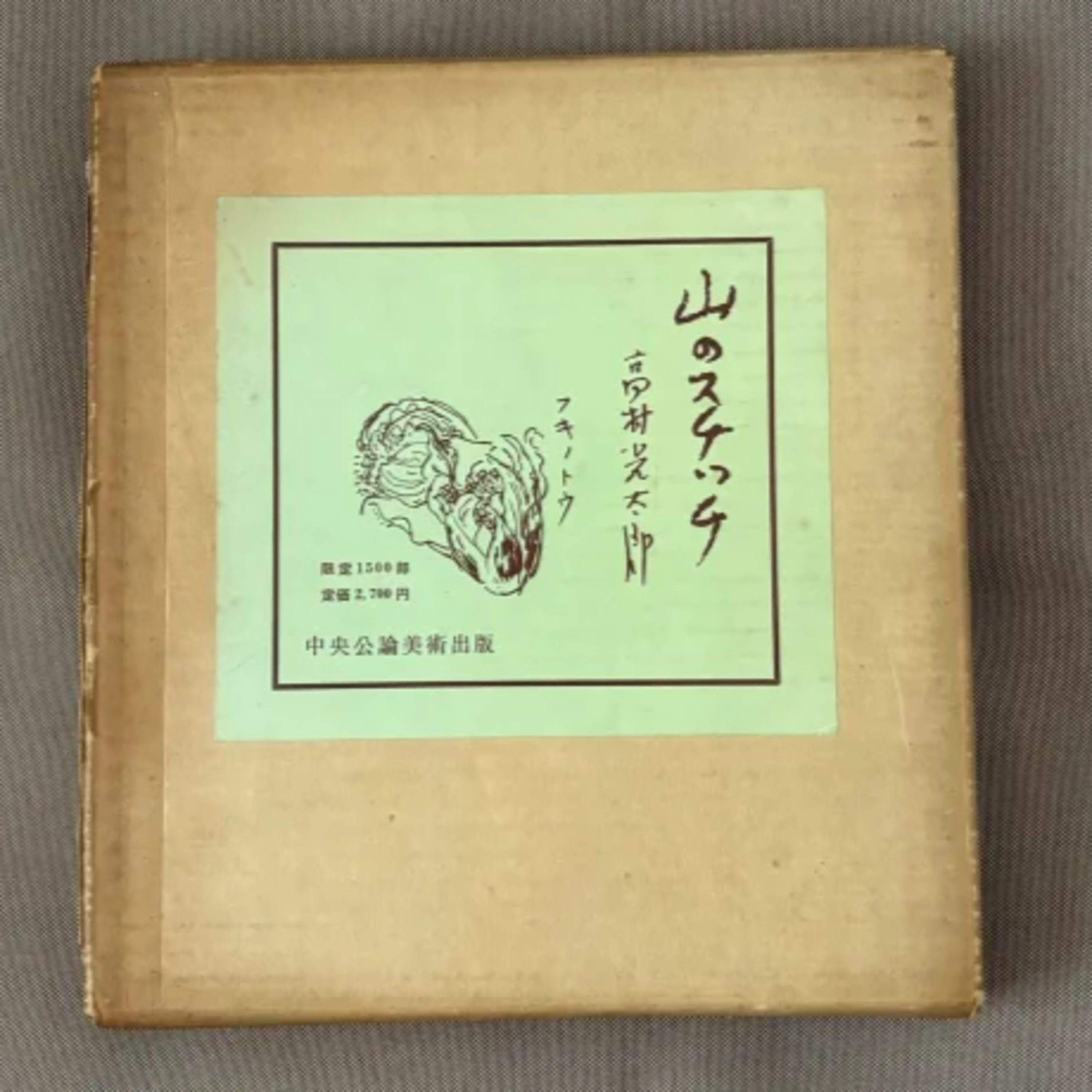 高村光太郎『山のスケッチ』（中央公論美術出版） episode artwork