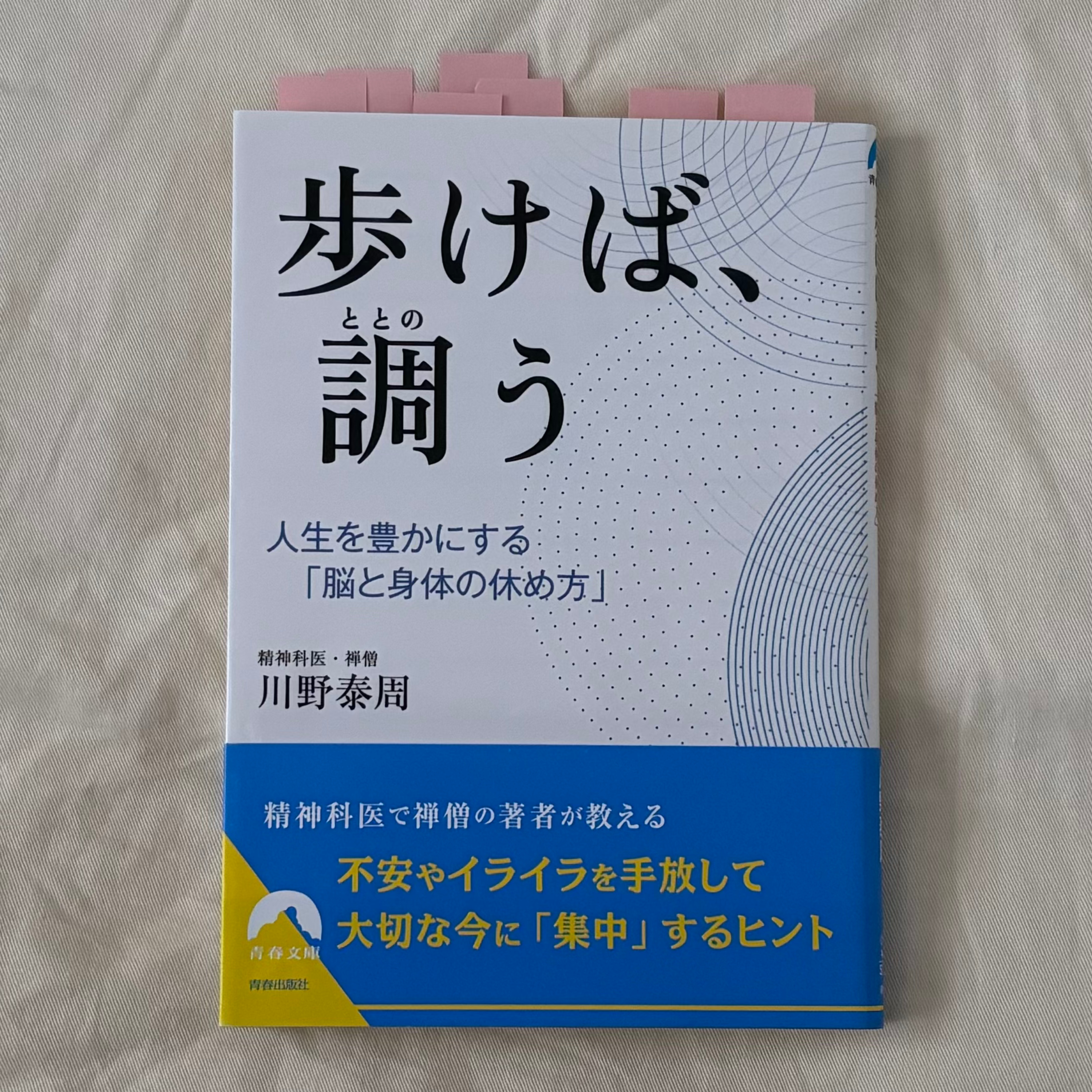 川野泰周『歩けば、調う』（青春文庫） episode artwork