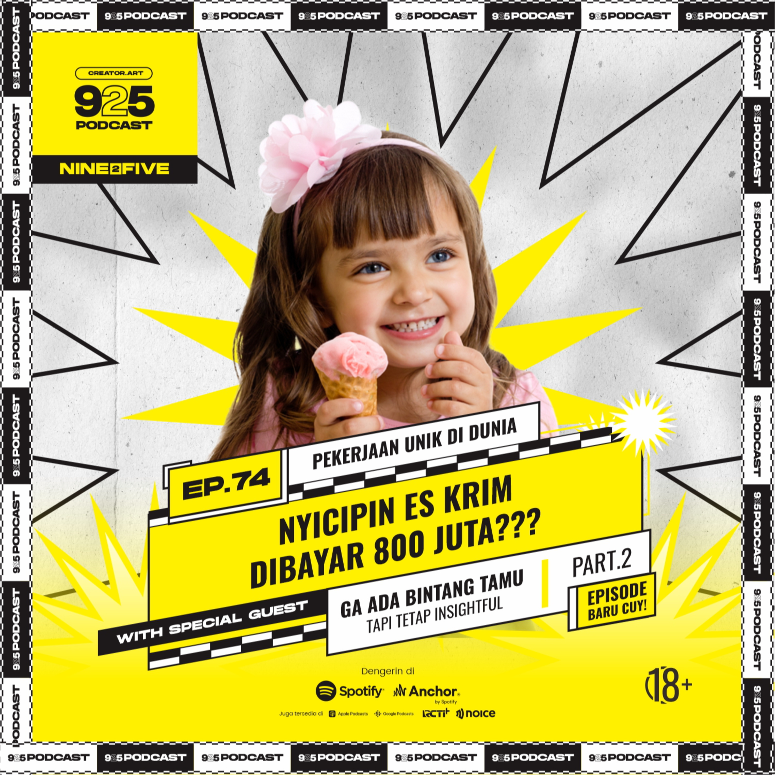 Ep.74 NYICIPIN ES KRIM DIBAYAR 800 JUTA???