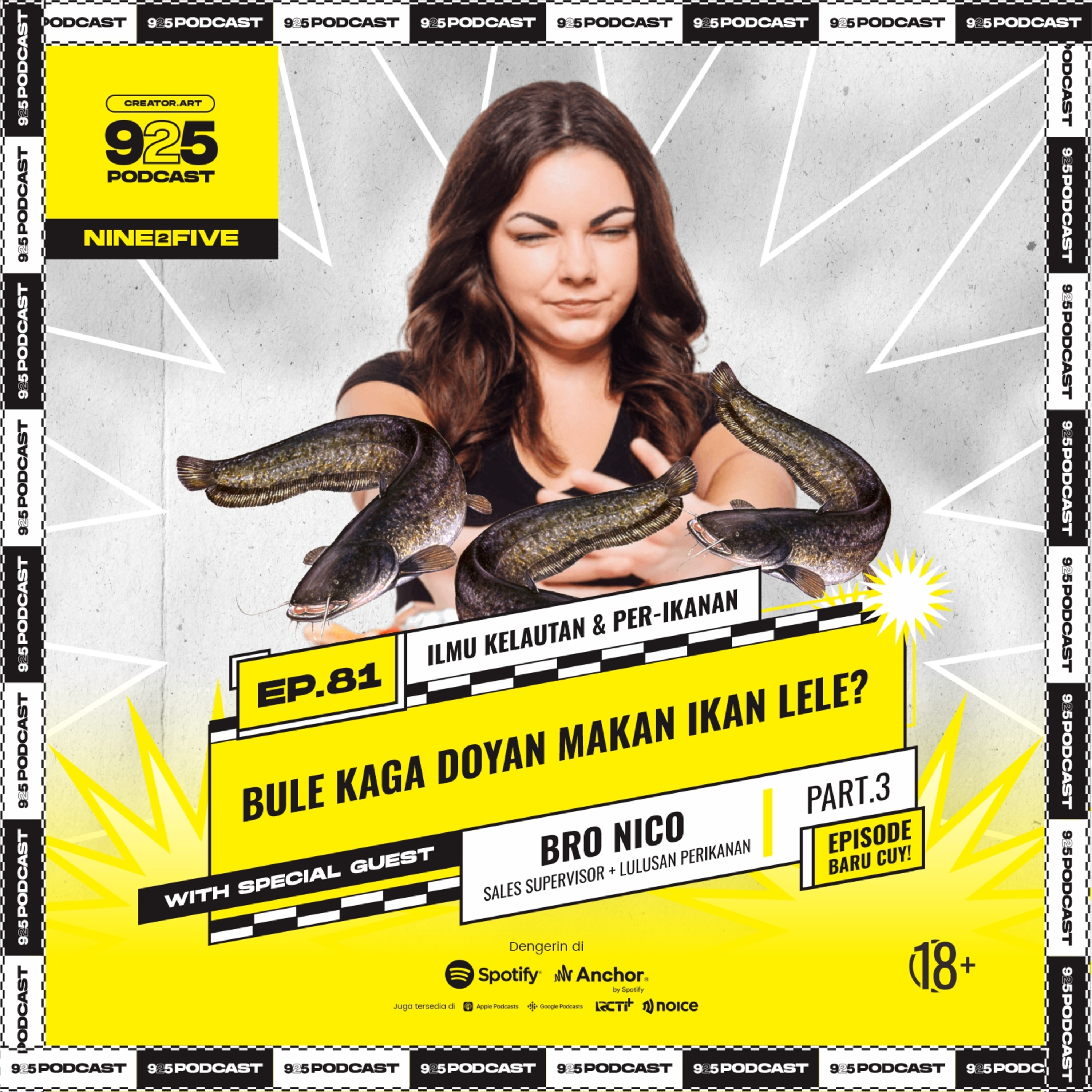Ep.81 BULE KAGA DOYAN MAKAN IKAN LELE?