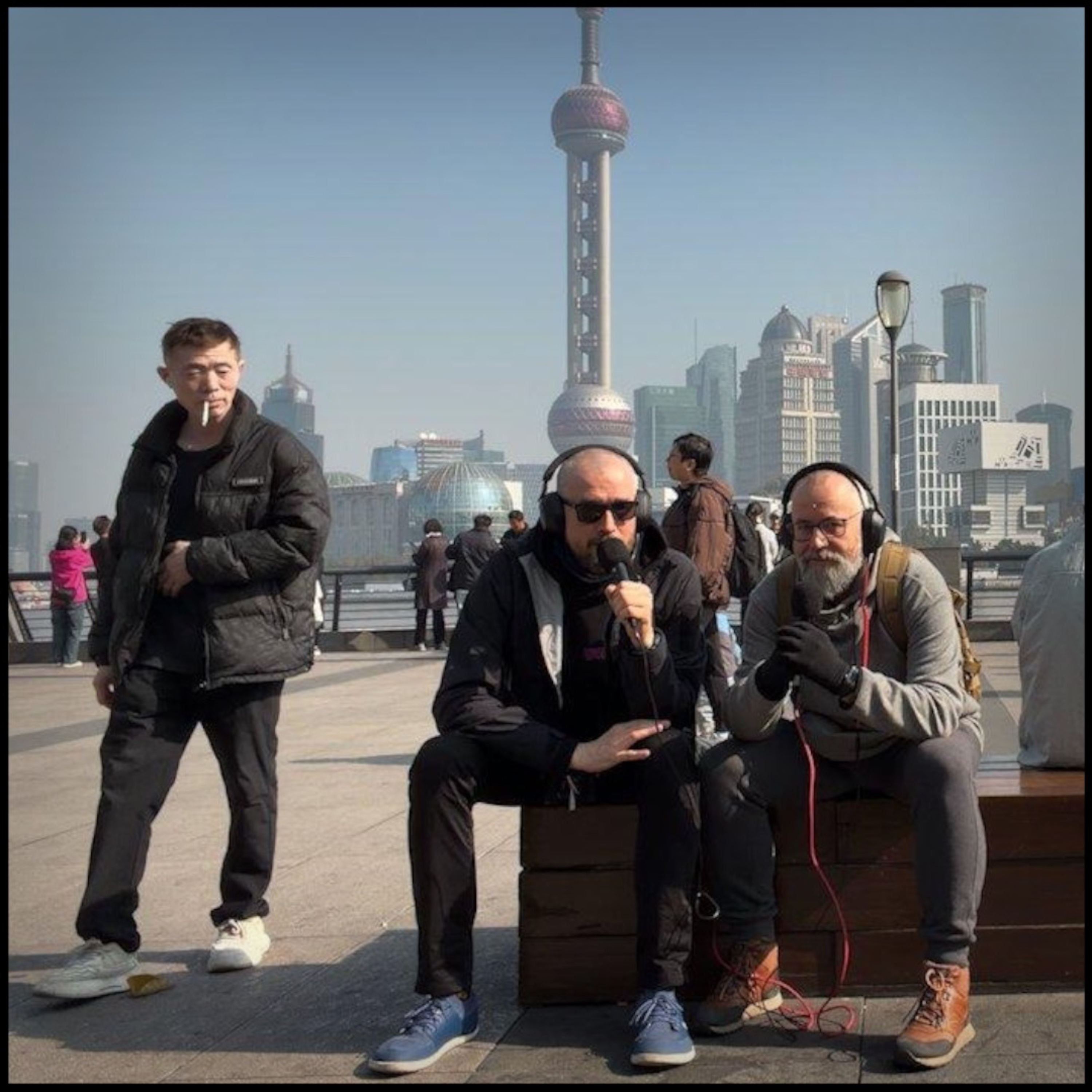 Podcast z centrum Szanghaju