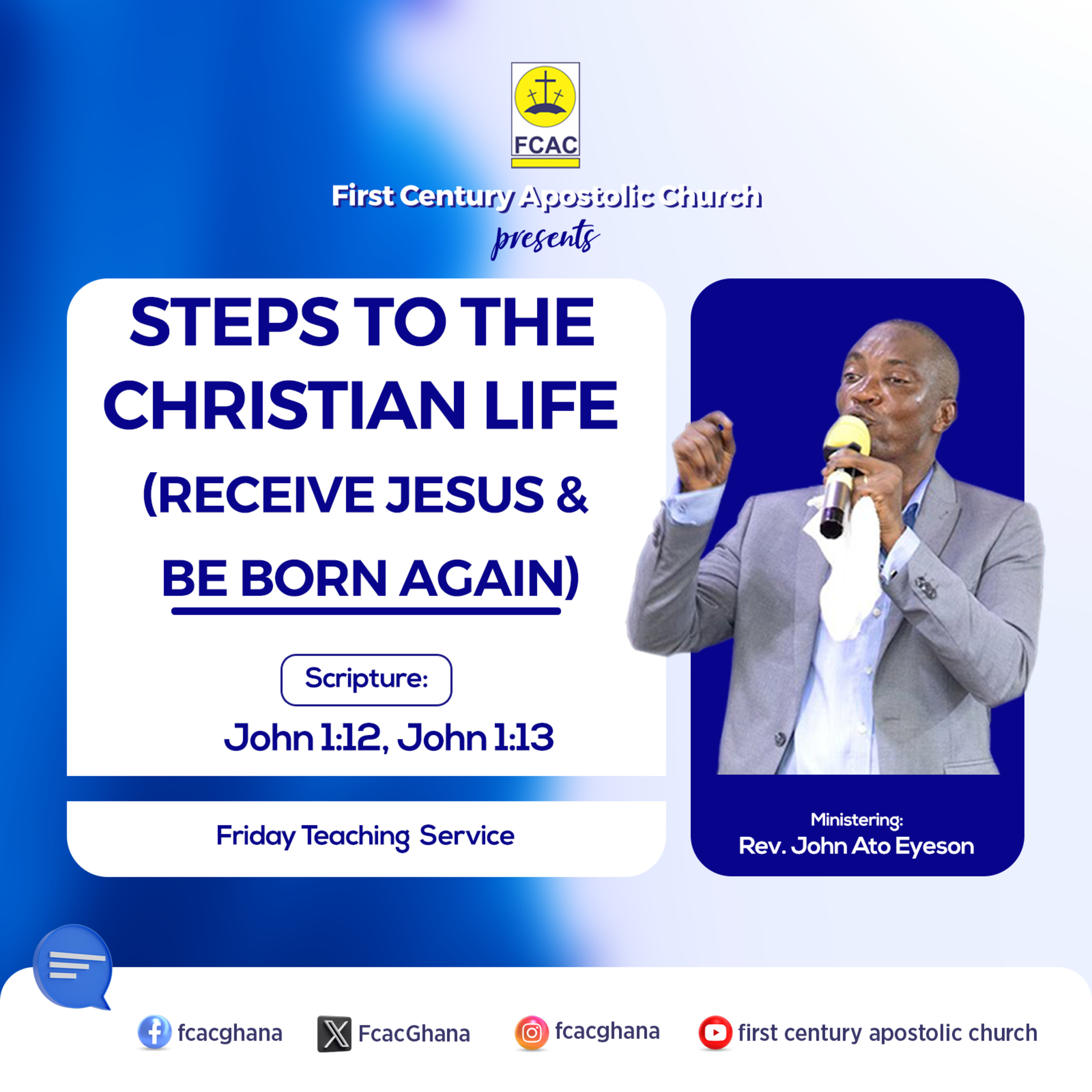 Steps To The Christian Life (Receive Jesus & Be Born Again)  episode artwork