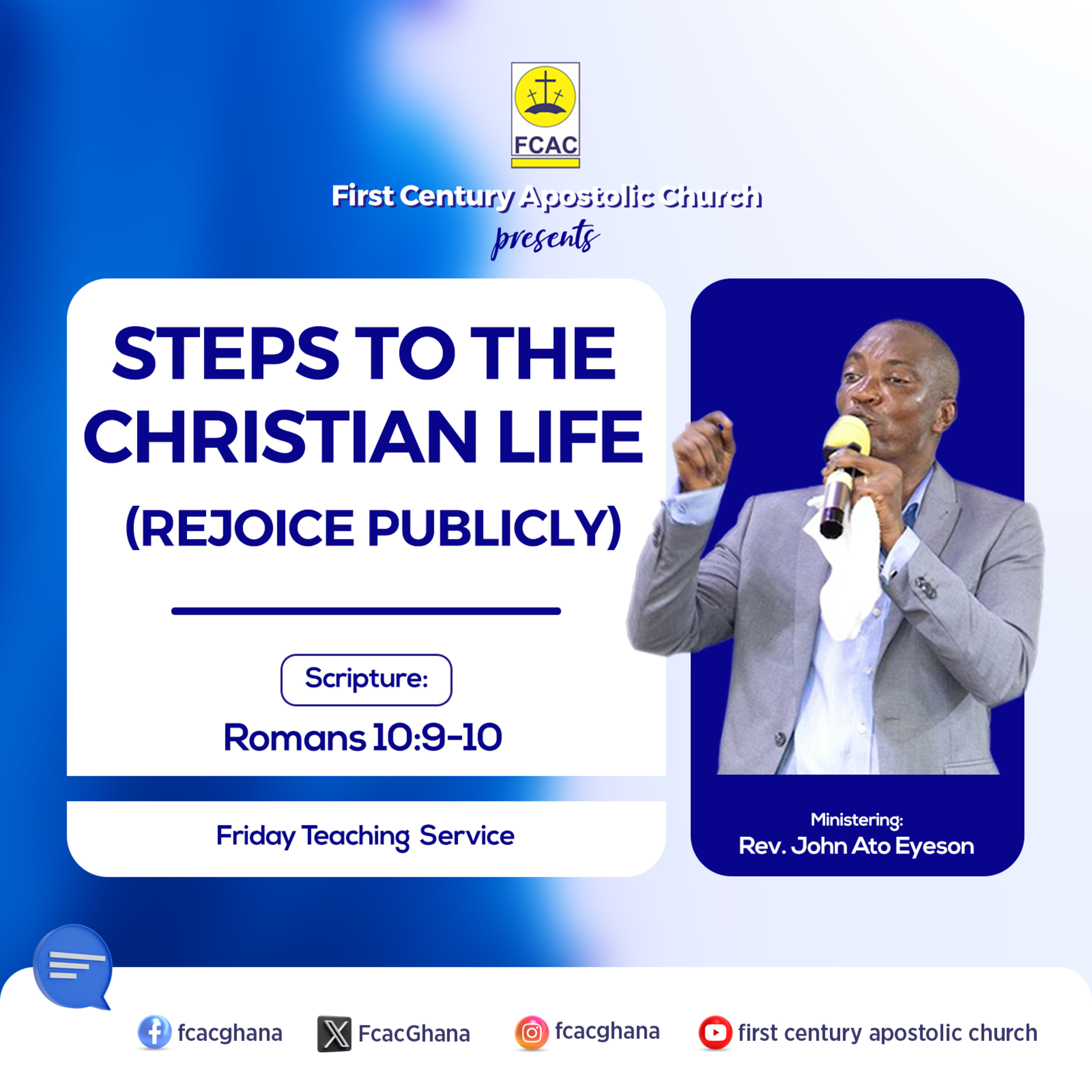 Steps To The Christian Life (Rejoice Publicly) episode artwork