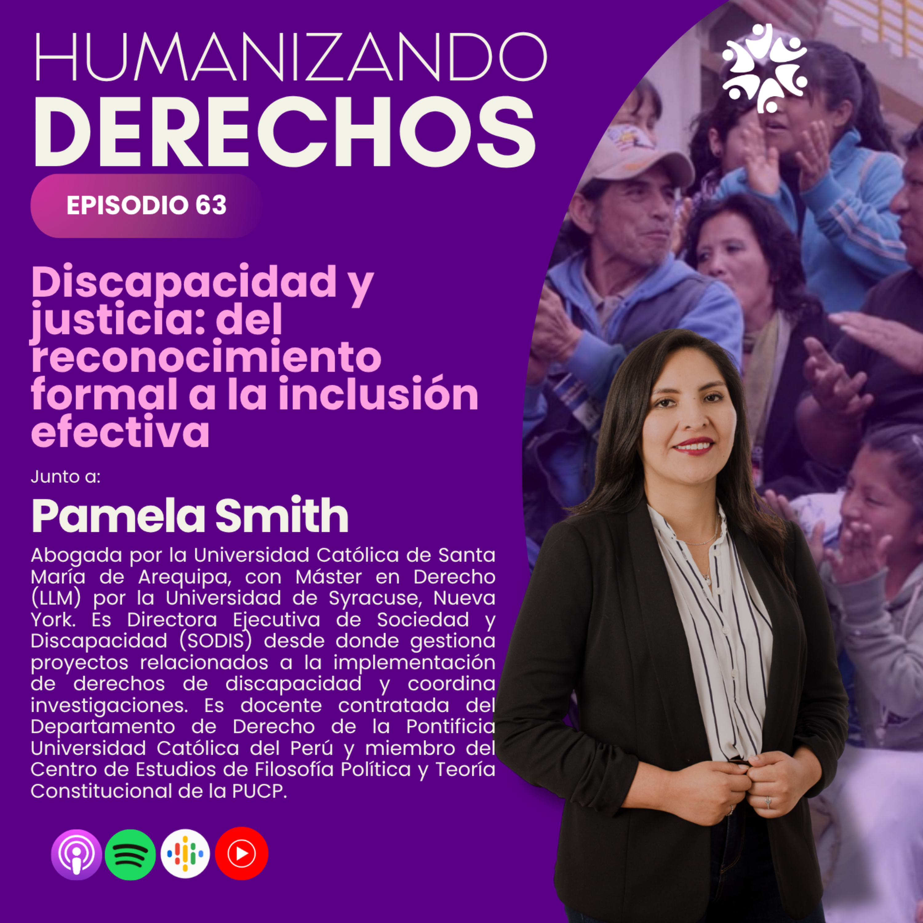 EPISODIO 63 :Discapacidad y justicia: del reconocimiento formal a la inclusión efectiva  episode artwork