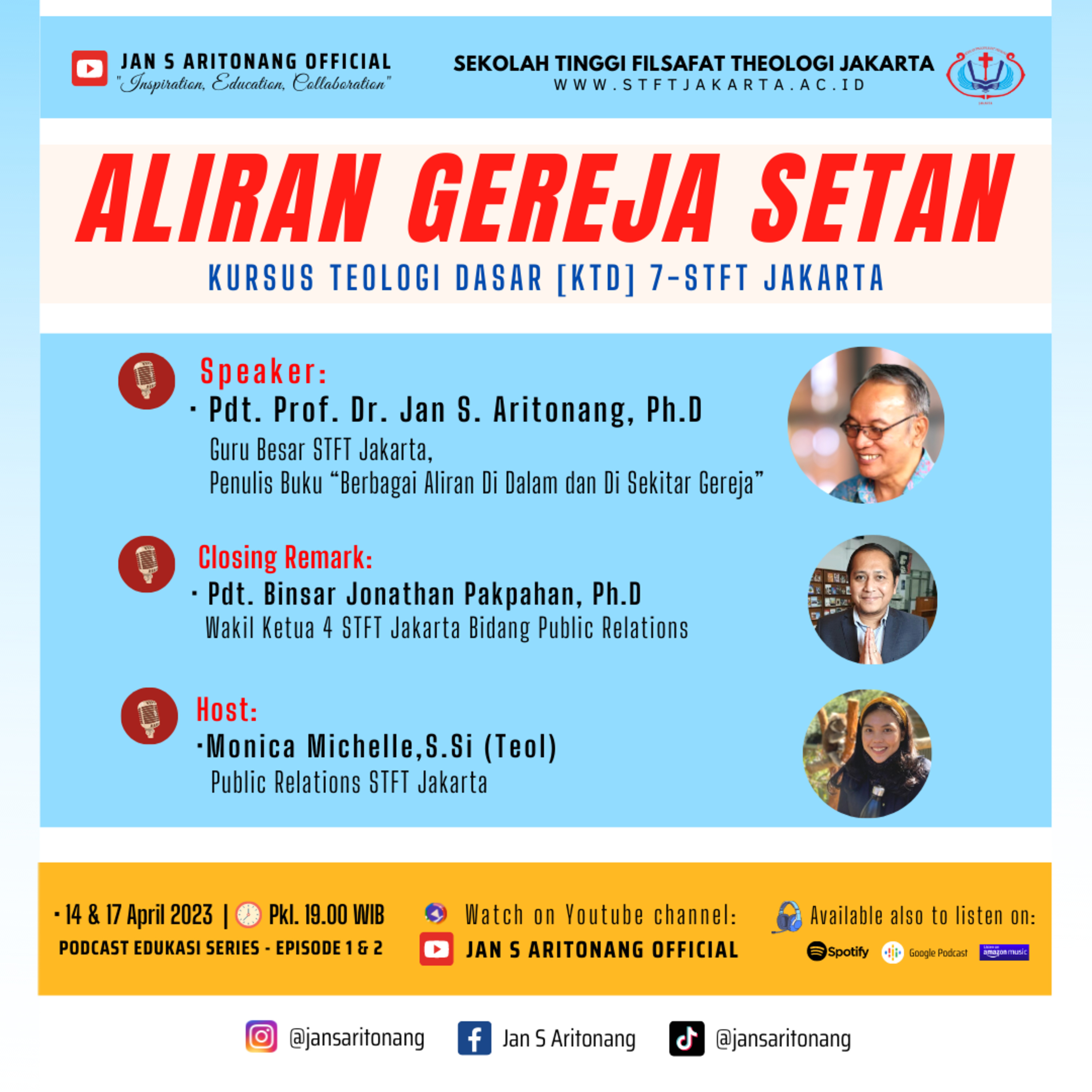 Jan S Aritonang Official