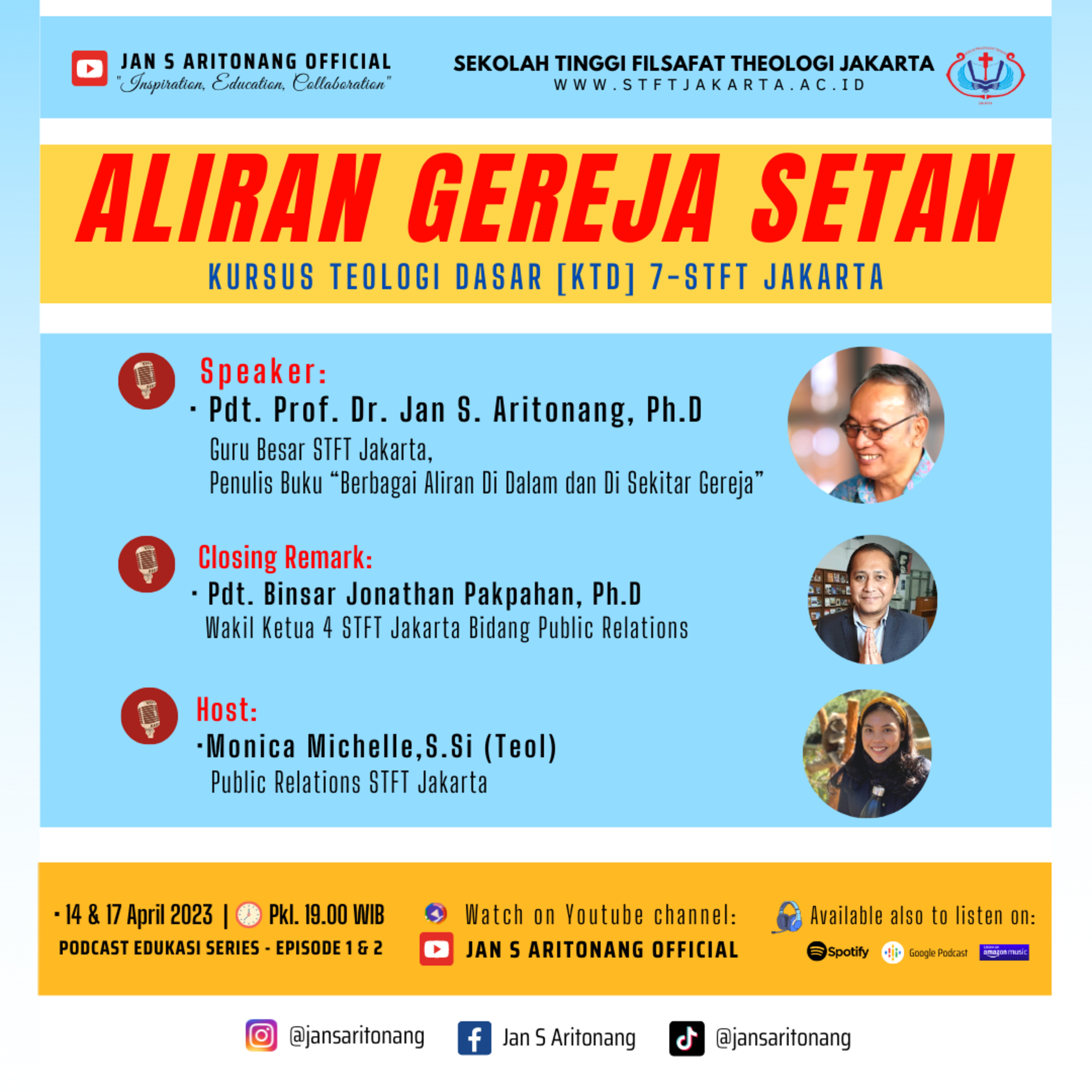 Jan S Aritonang Official