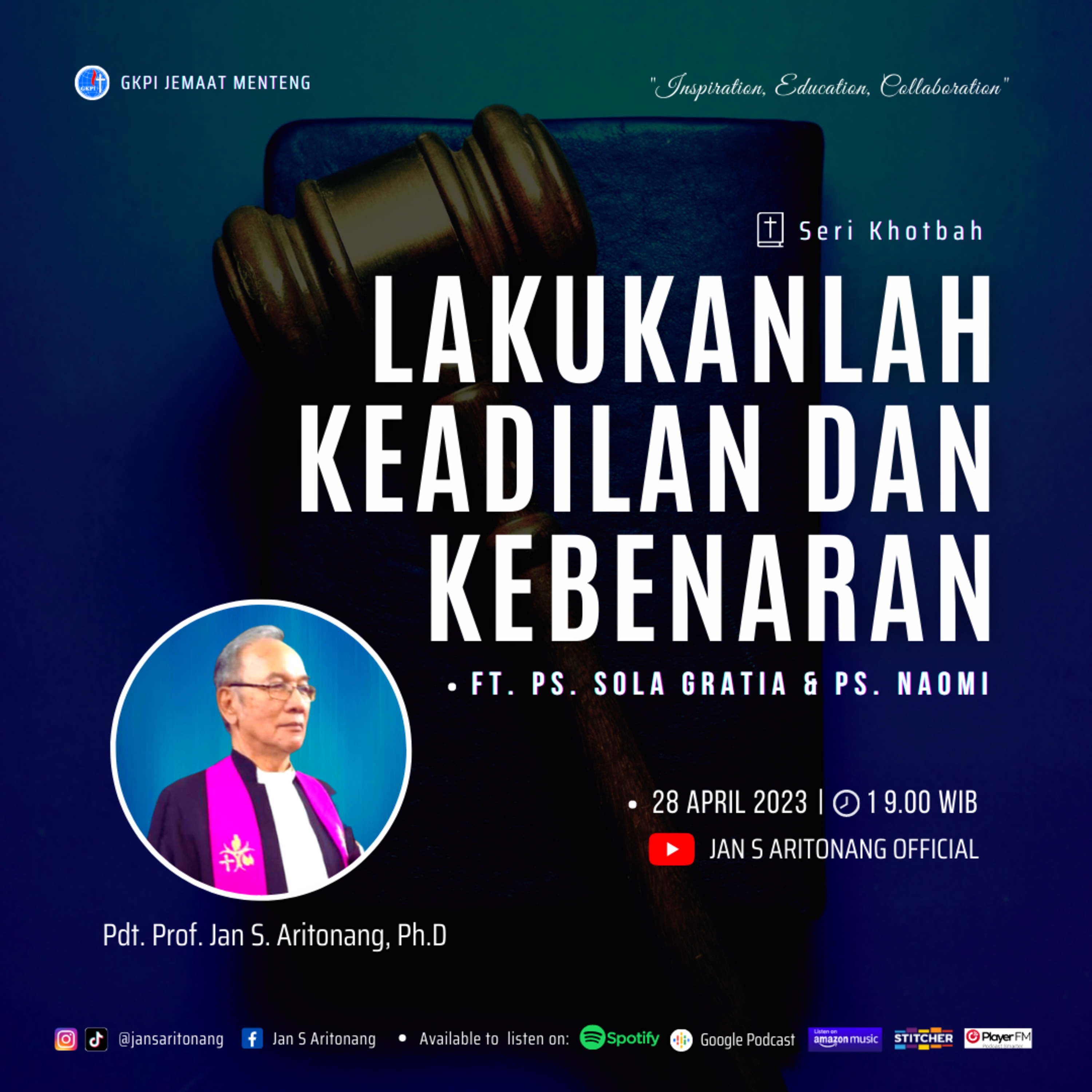 Jan S Aritonang Official