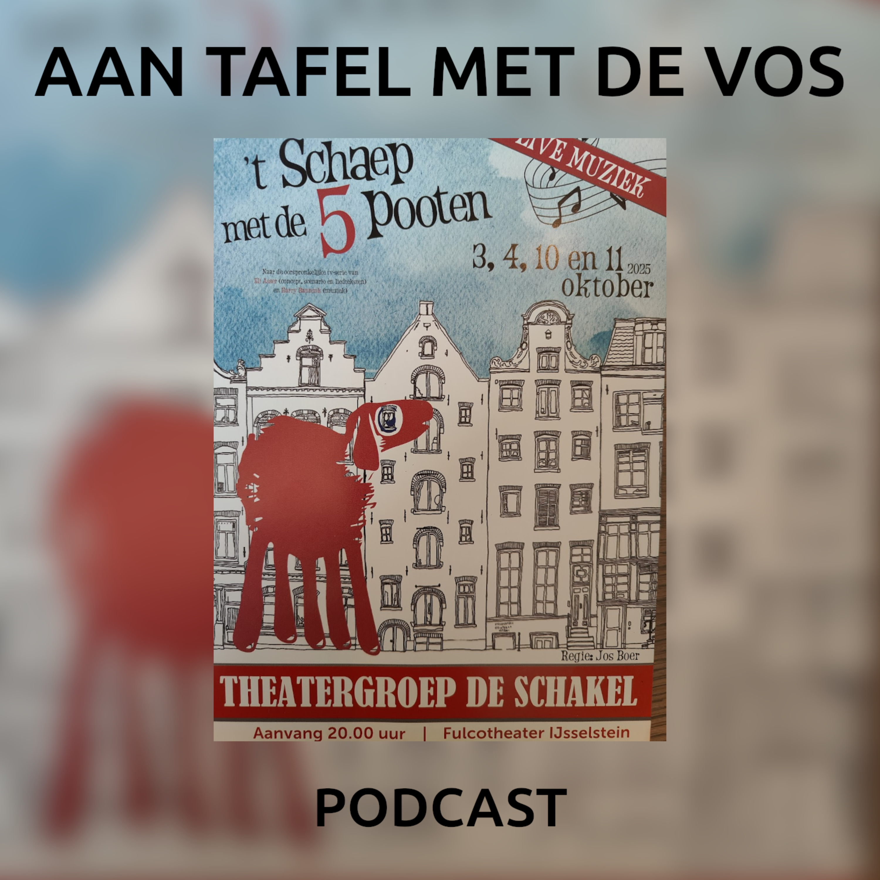 #70 Aan tafel in 'T Schaep met de 5 Pooten!!