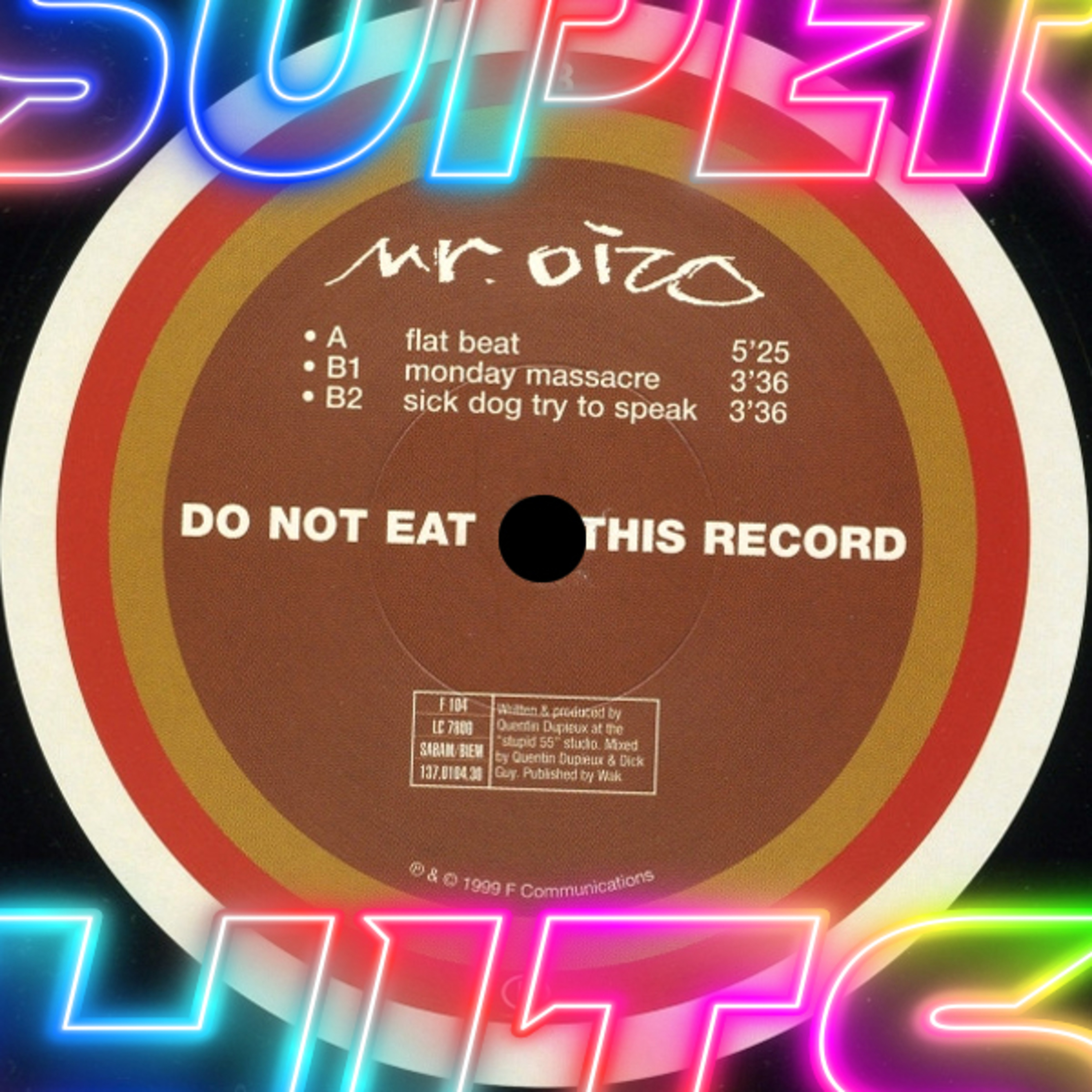 Episode 108: Flat Beat by Mr. Oizo episode artwork