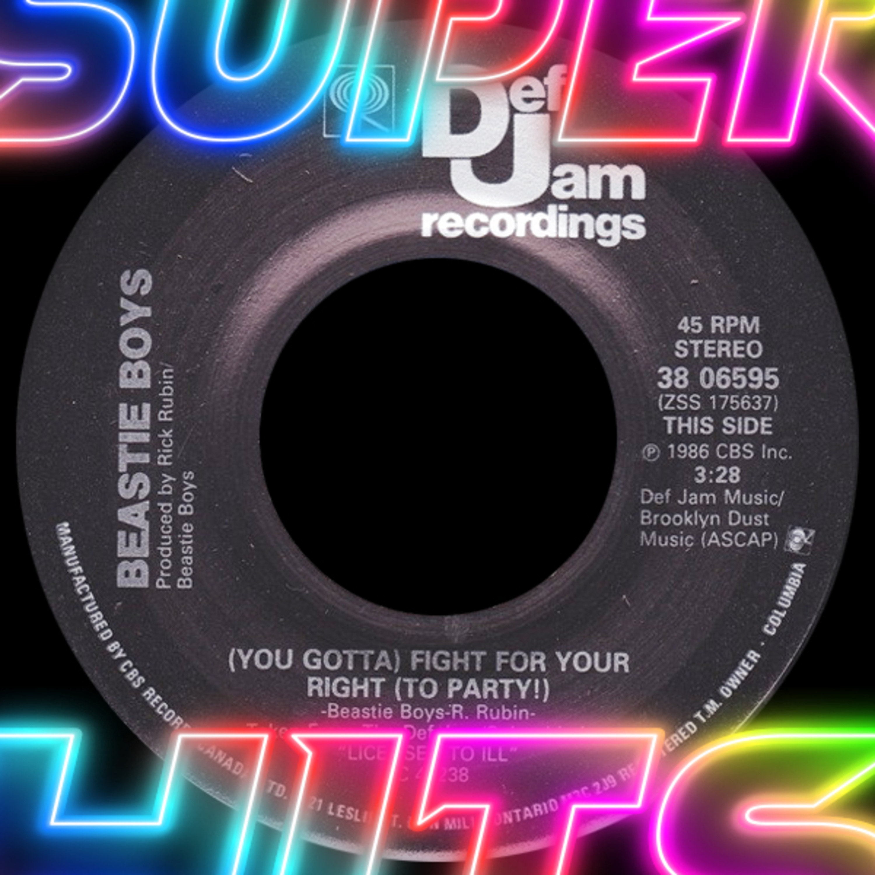 Episode 116: (You Gotta) Fight For Your Right (To Party!) by Beastie Boys episode artwork