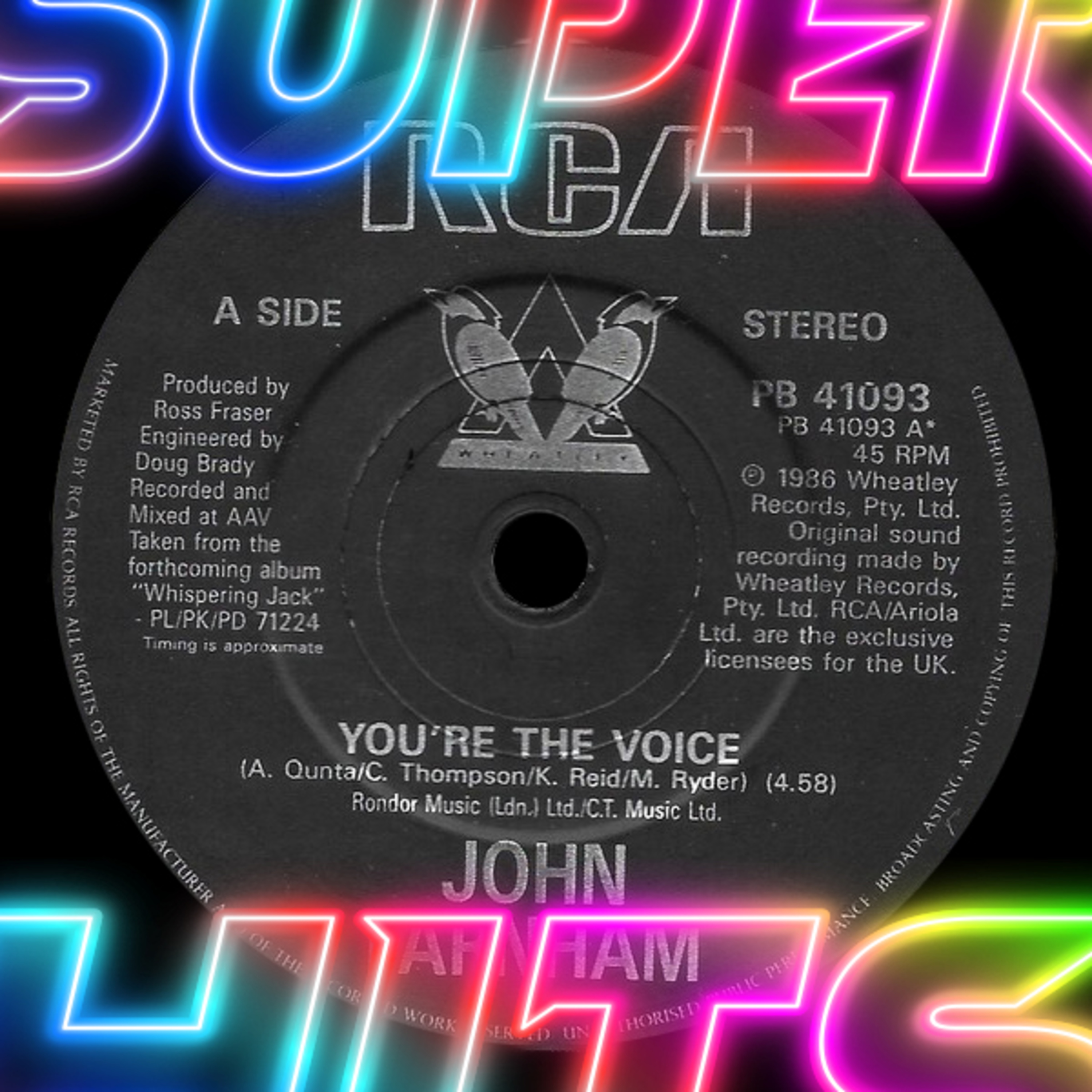 Episode 121: You're The Voice by John Farnham episode artwork