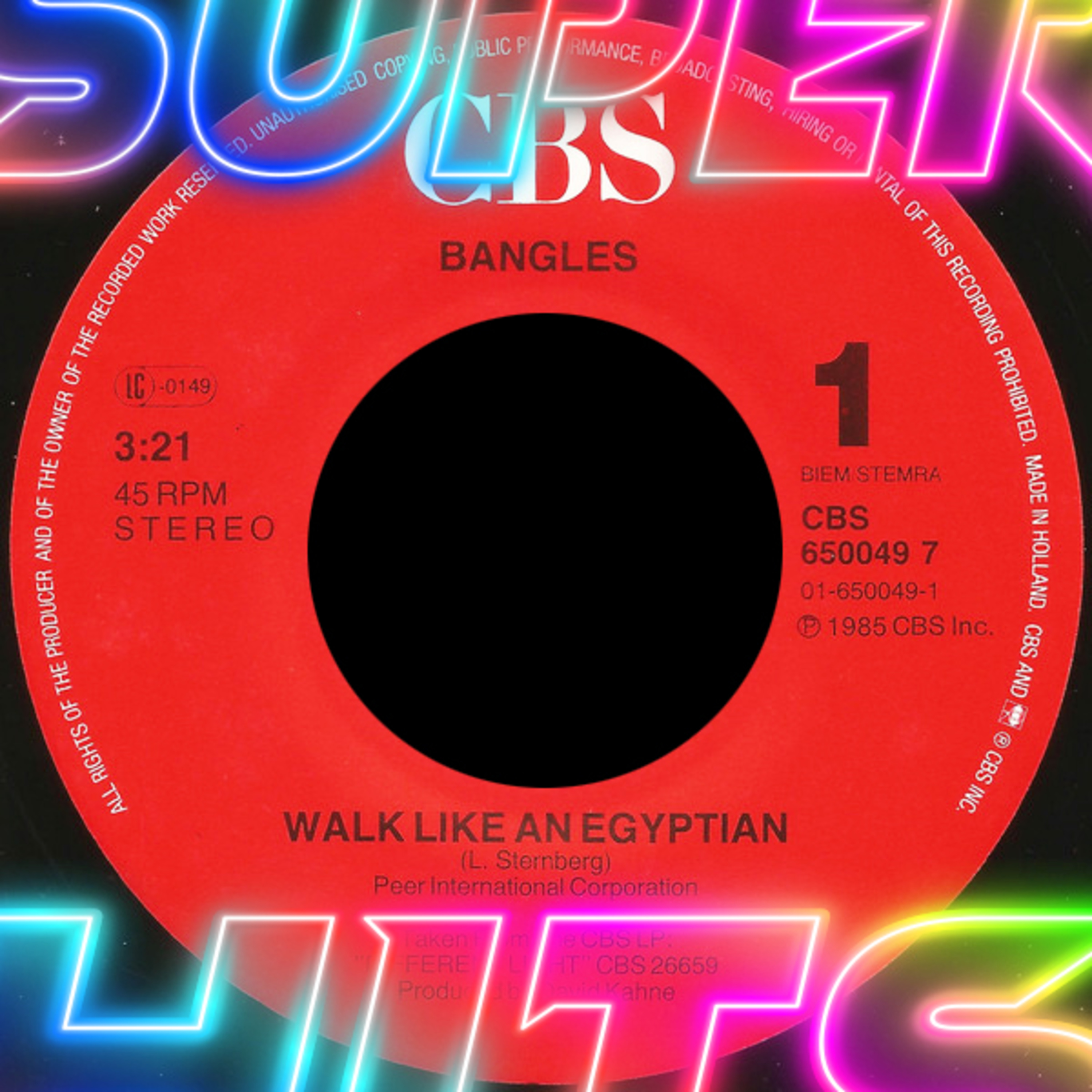 Episode 141: Walk Like An Egyptian by The Bangles episode artwork