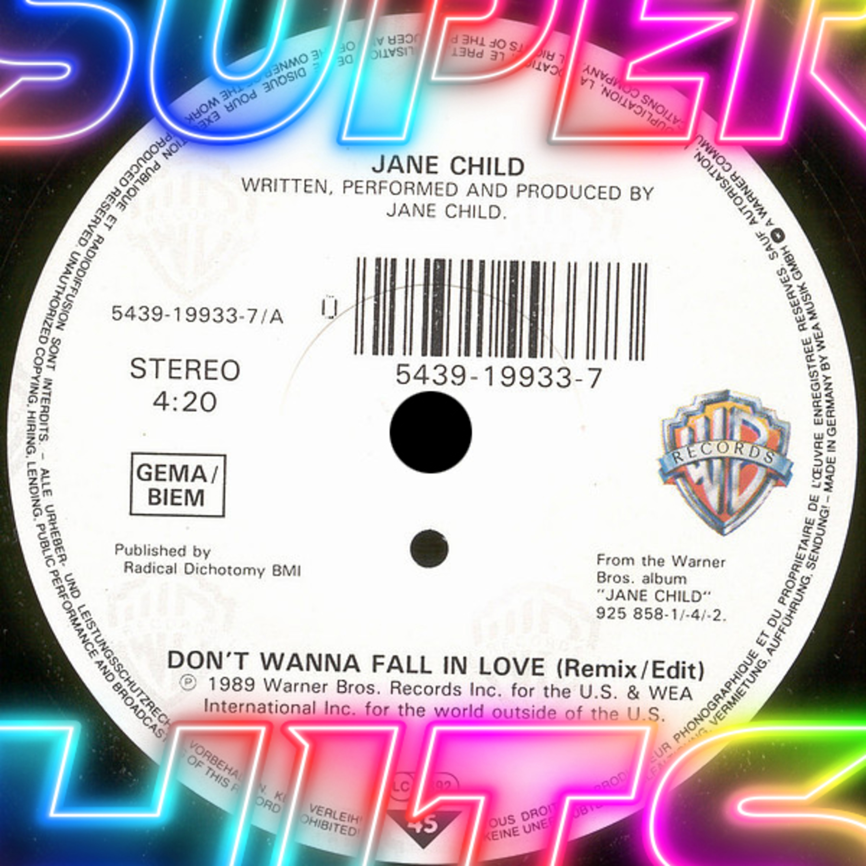 Episode 149: Don't Wanna Fall In Love by Jane Child episode artwork
