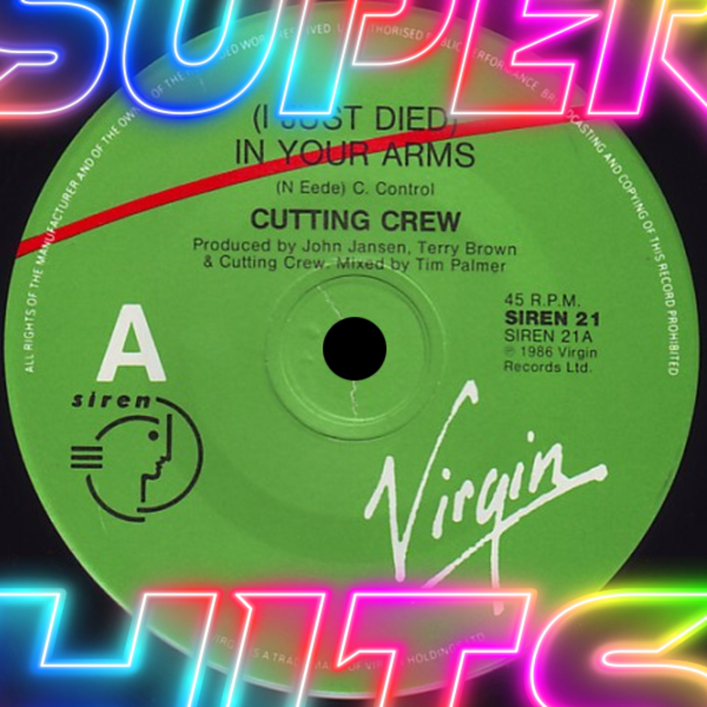 Episode 168: (I Just) Died In Your Arms by Cutting Crew episode artwork