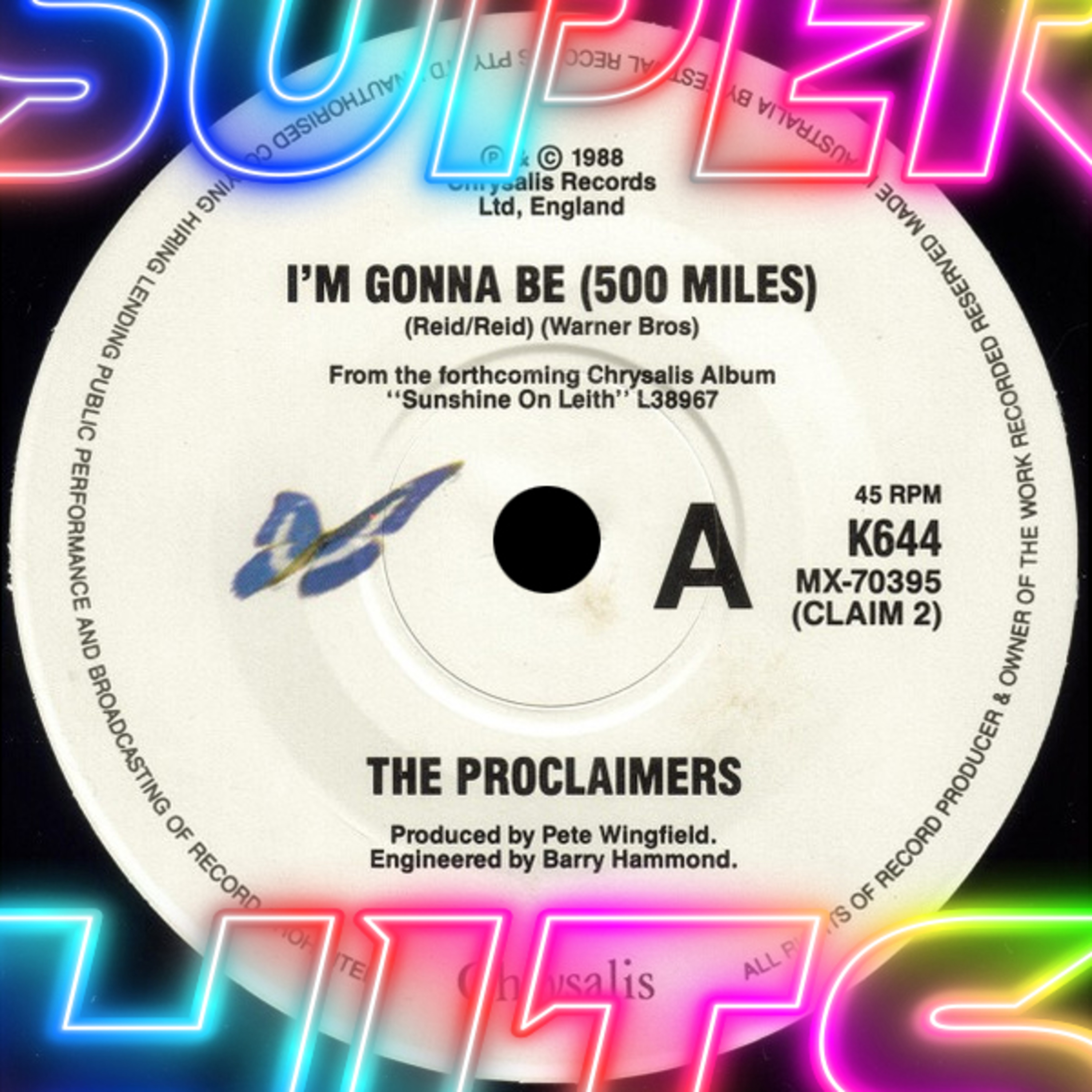 Episode 170: I'm Gonna Be (500 Miles) by The Proclaimers episode artwork