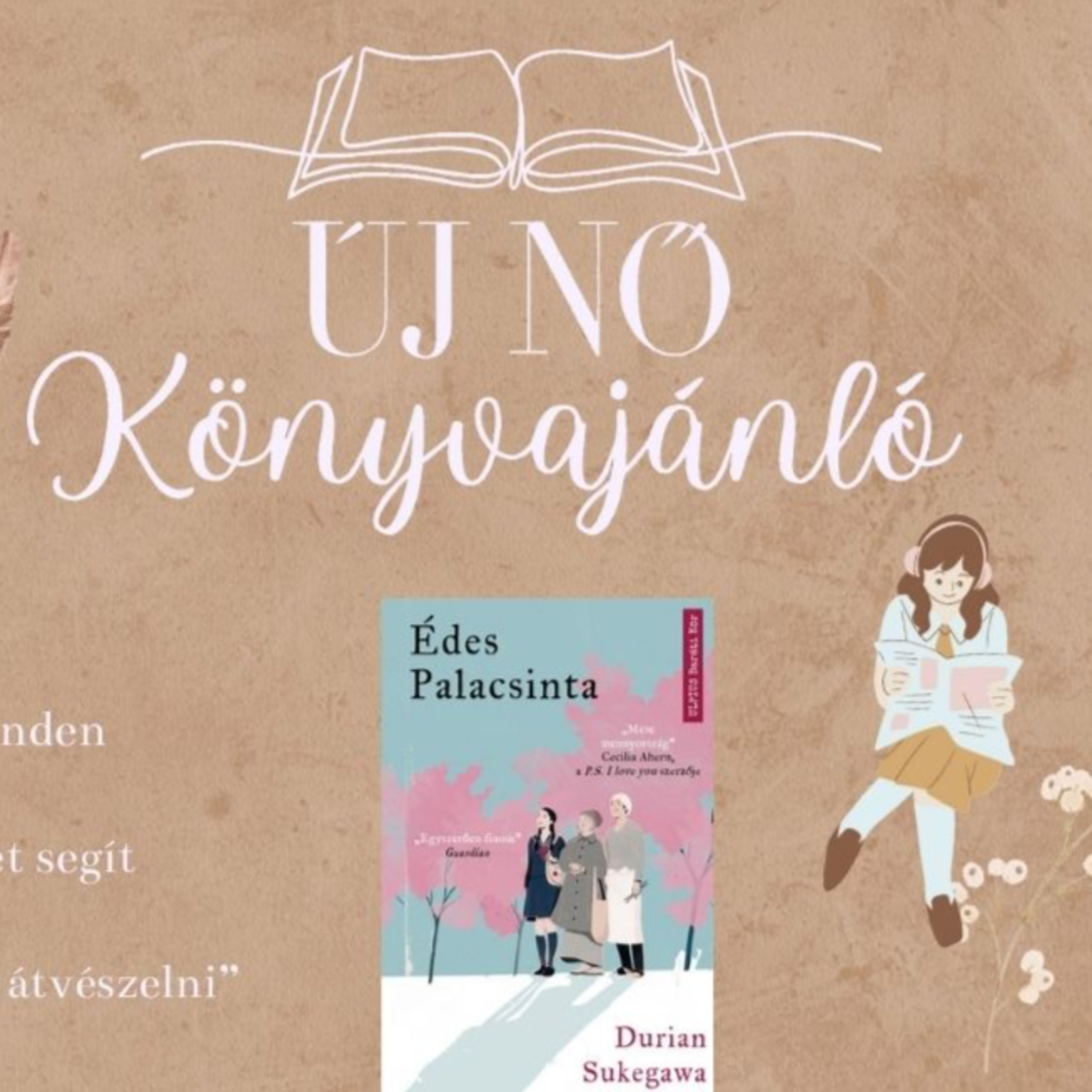 Könyvajánló–Durian Sukegawa: Édes palacsinta episode artwork