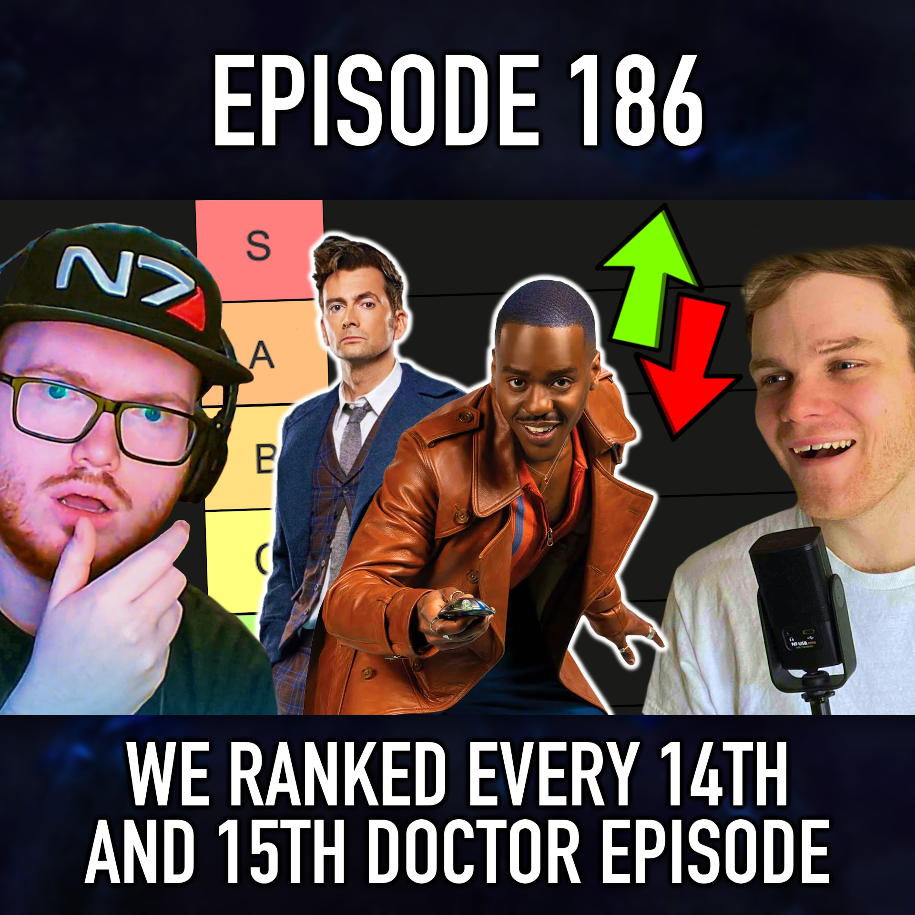Episode 186: We Ranked Every 14th & 15th Doctor Episode [RTD2 Marathon]
