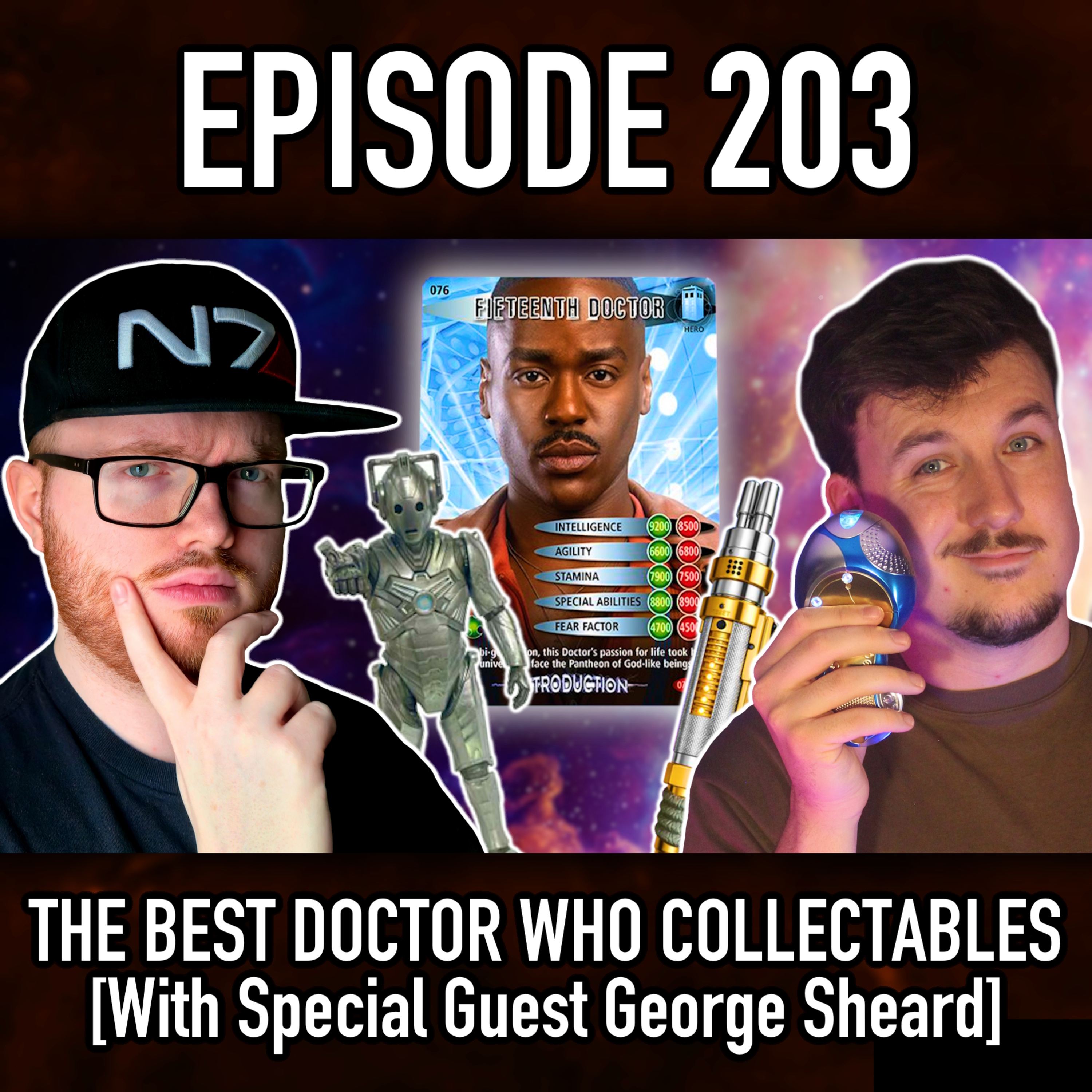 Episode 203: The Best Doctor Who Collectables [With Special Guest George Sheard]