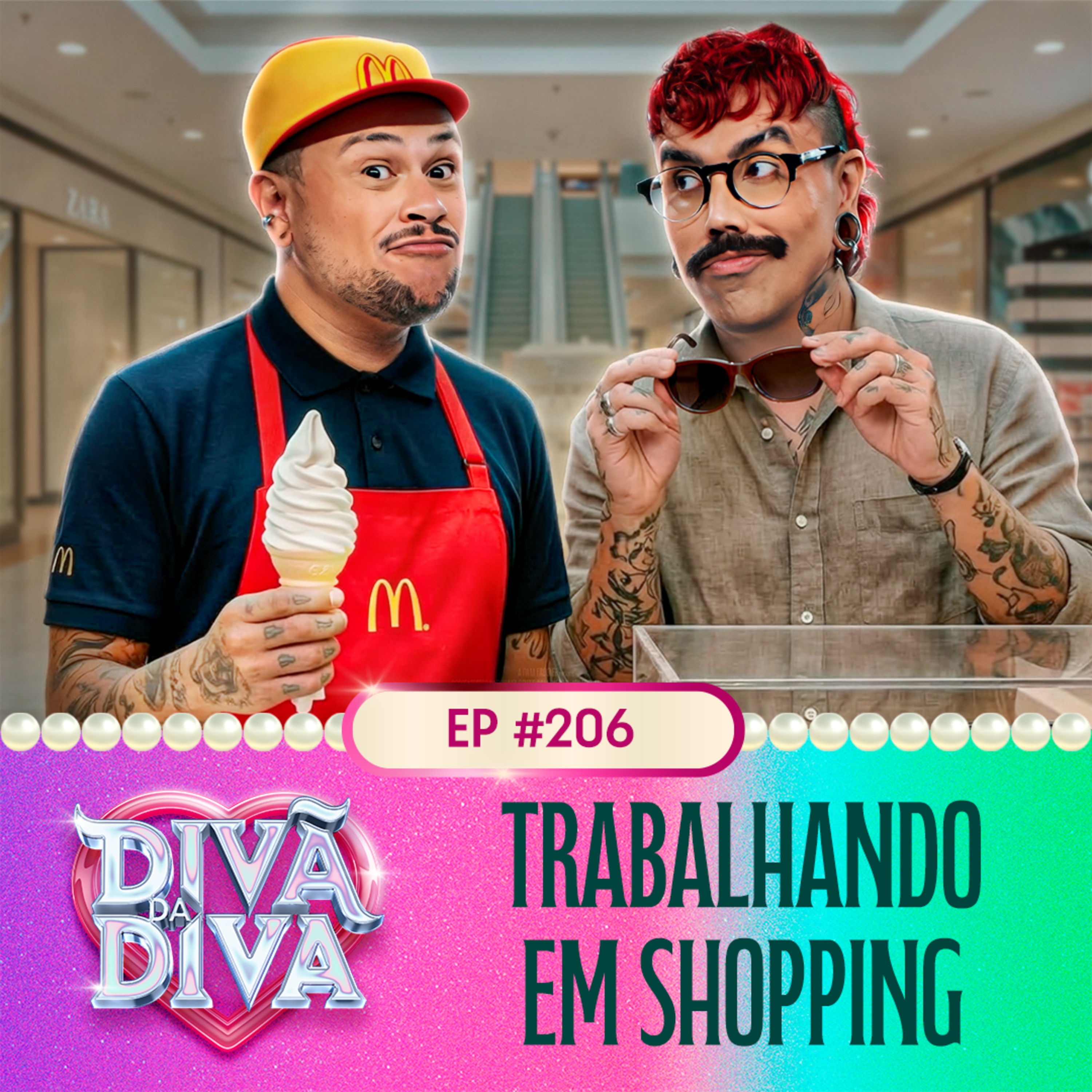 #206 - Trabalhando em shopping