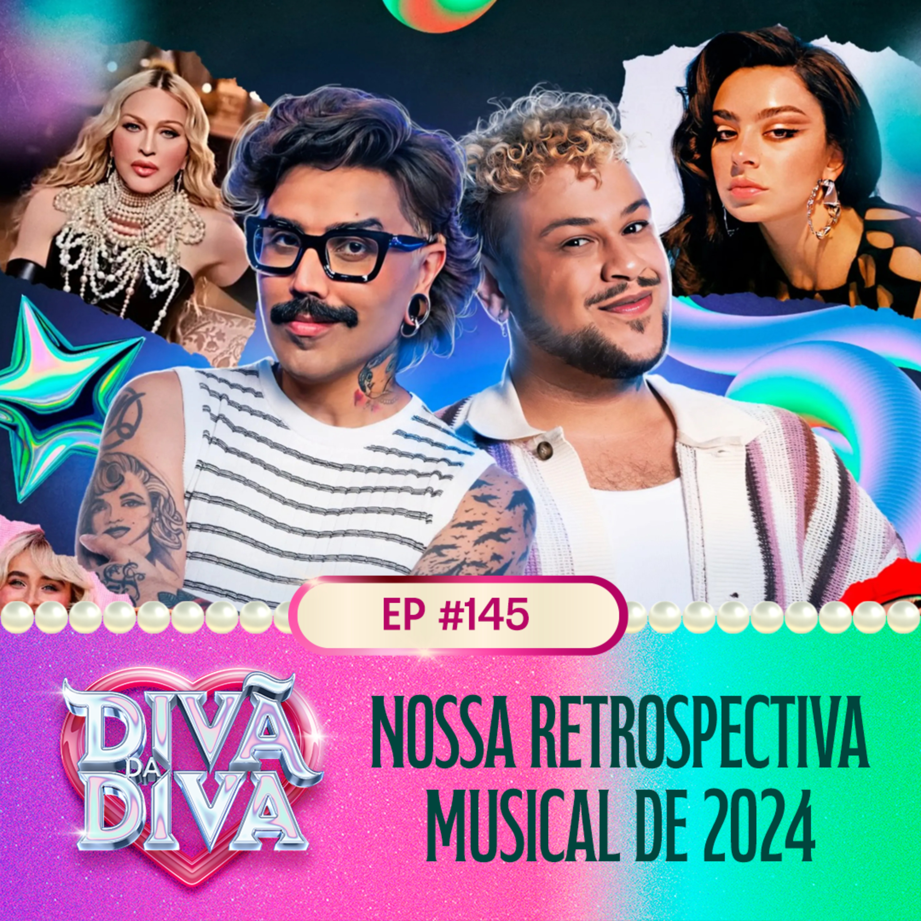 #145 - NOSSA RETROSPECTIVA MUSICAL DE 2024 episode artwork
