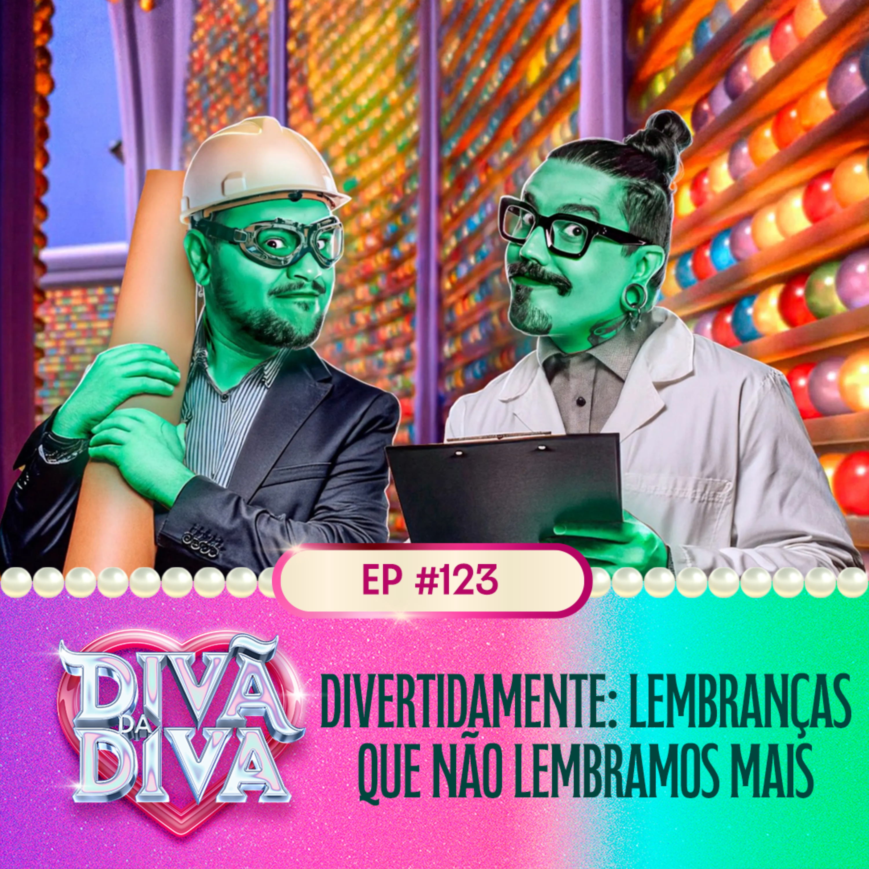 #123 - DIVERTIDAMENTE: LEMBRANÇAS QUE NÃO LEMBRAMOS MAIS episode artwork