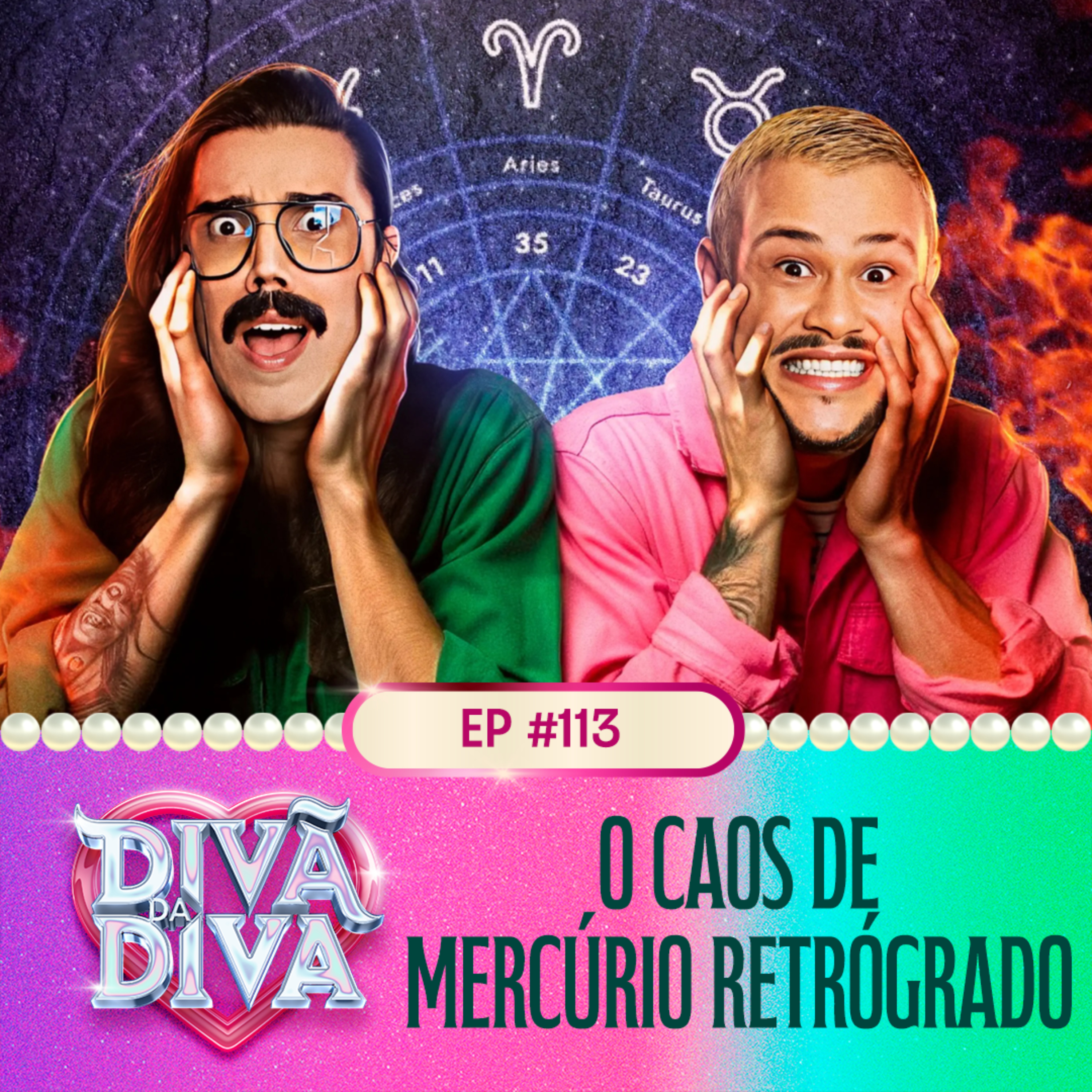 #113 - O CAOS DE MERCÚRIO RETRÓGRADO episode artwork