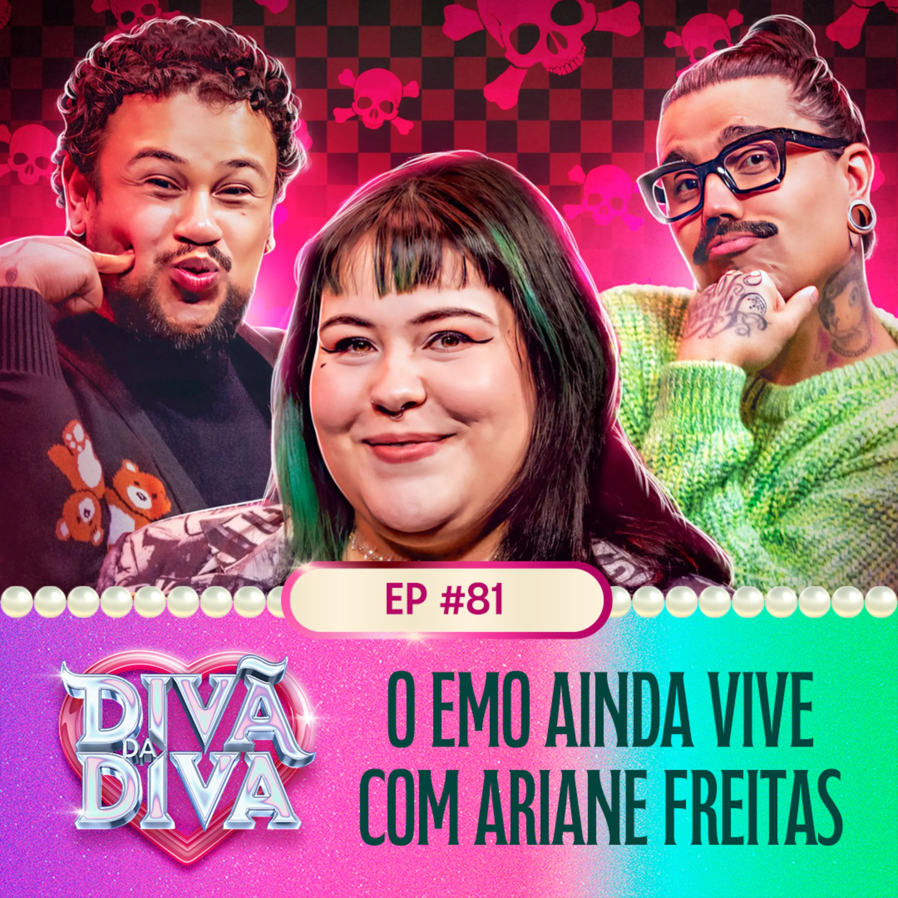 #81 - O EMO AINDA VIVE com ARIANE FREITAS  episode artwork