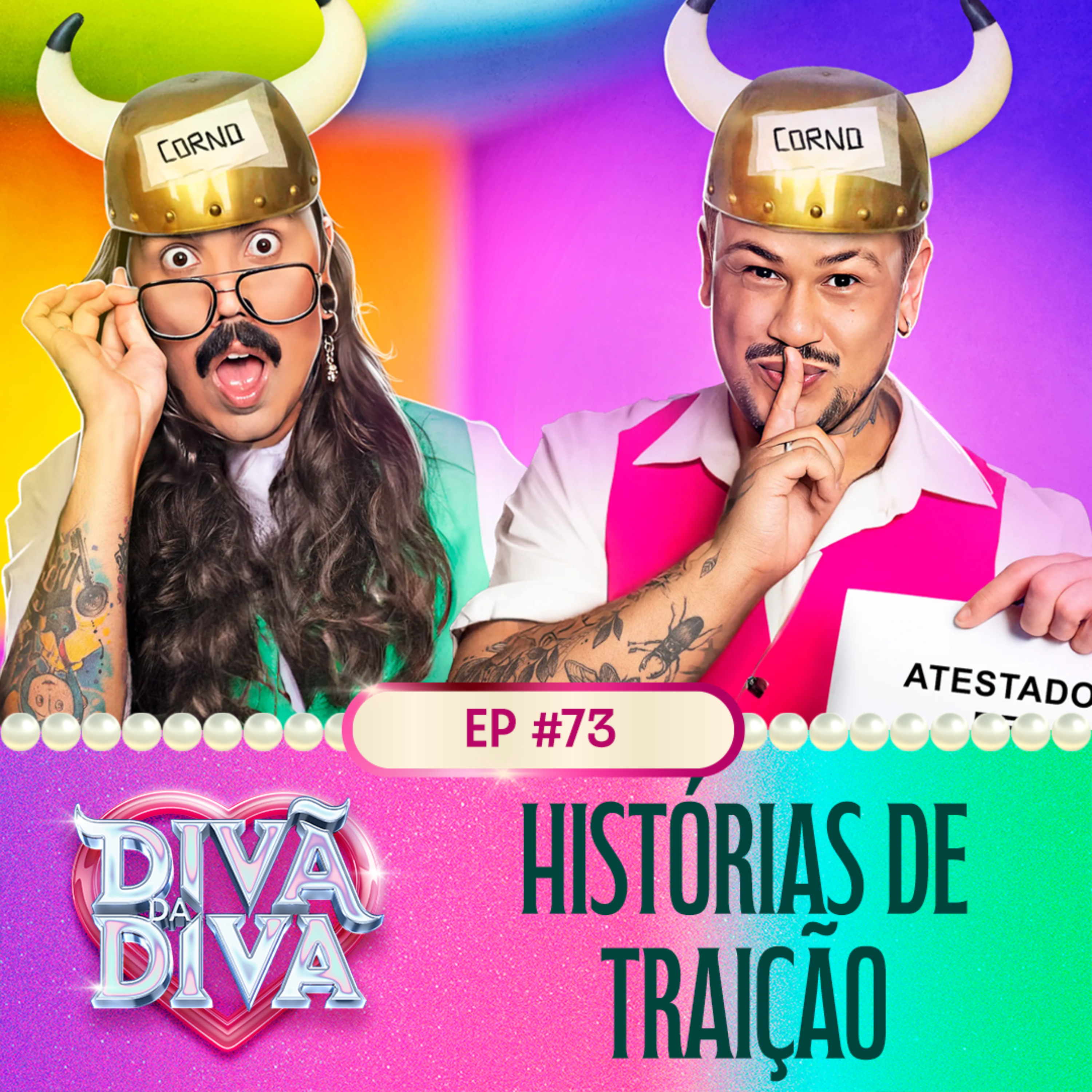 #73 - HISTÓRIAS DE TRAIÇÃO episode artwork