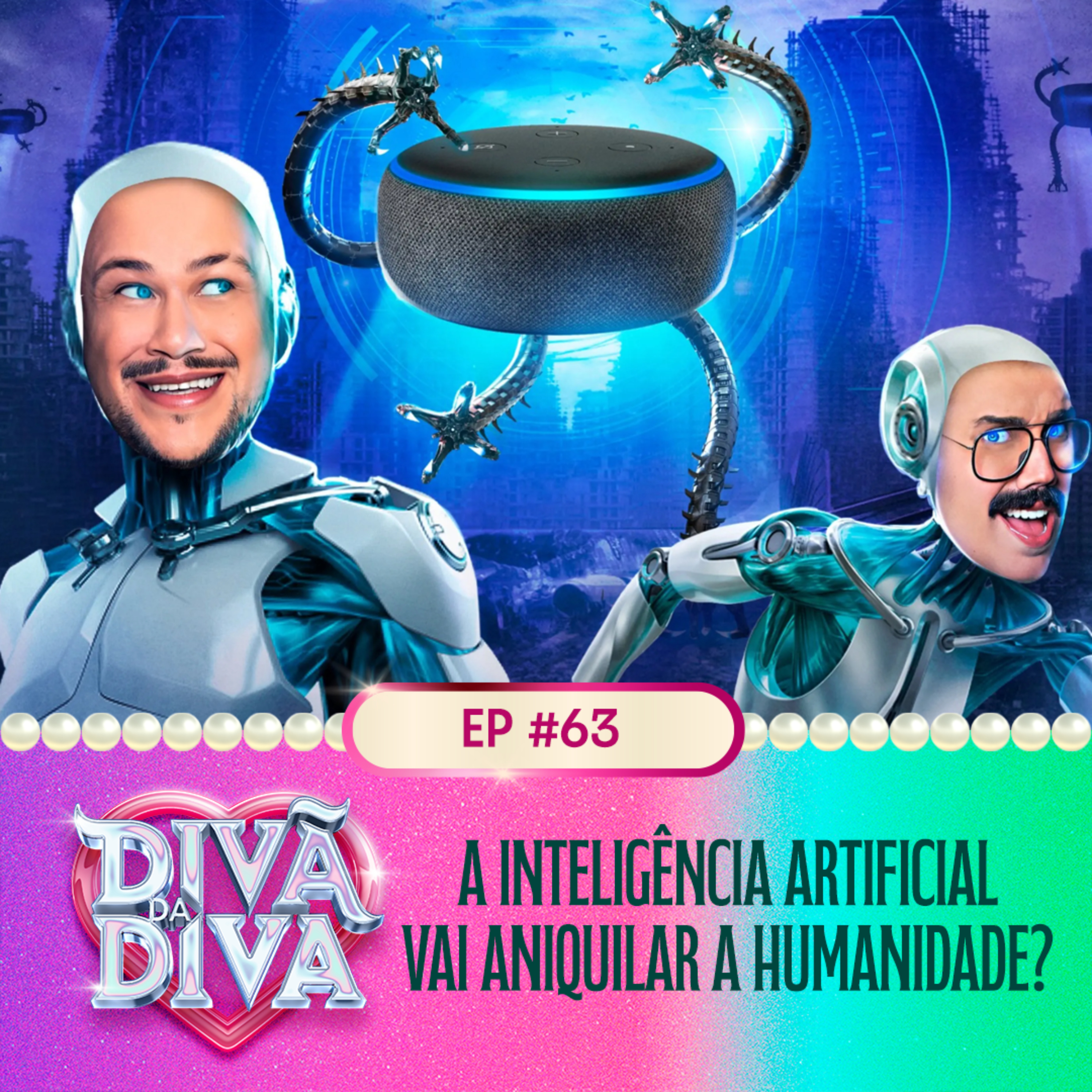 #63 - A INTELIGÊNCIA ARTIFICIAL VAI ANIQUILAR A HUMANIDADE?