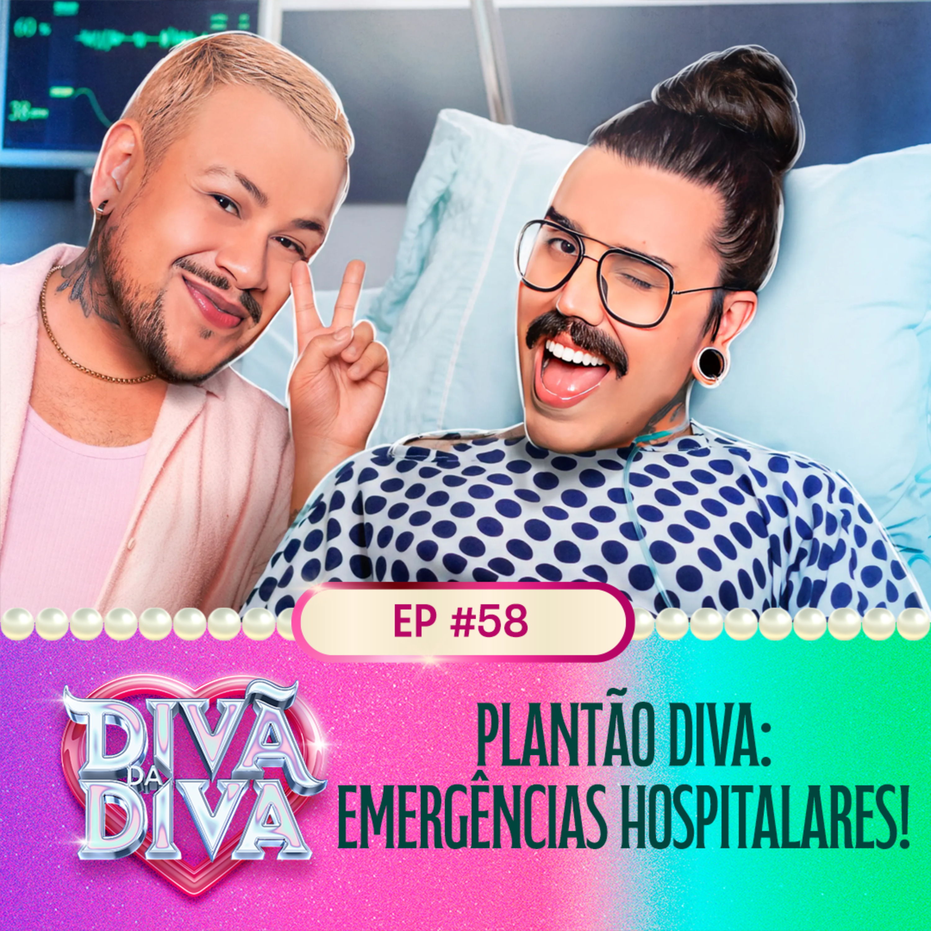 #58 - PLANTÃO DIVA: EMERGÊNCIAS HOSPITALARES! episode artwork