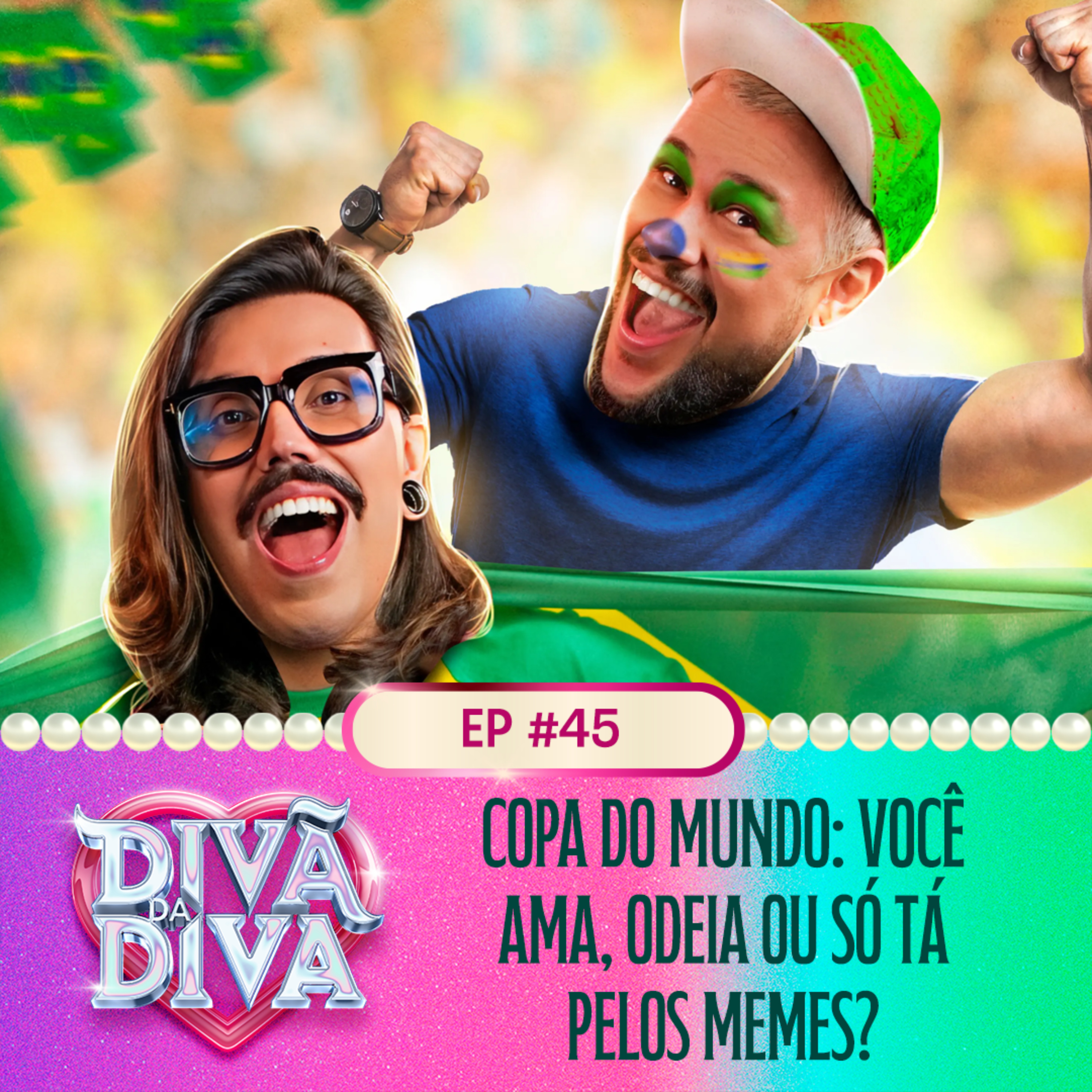#45 - COPA DO MUNDO: você ama, odeia ou só tá pelos memes? episode artwork