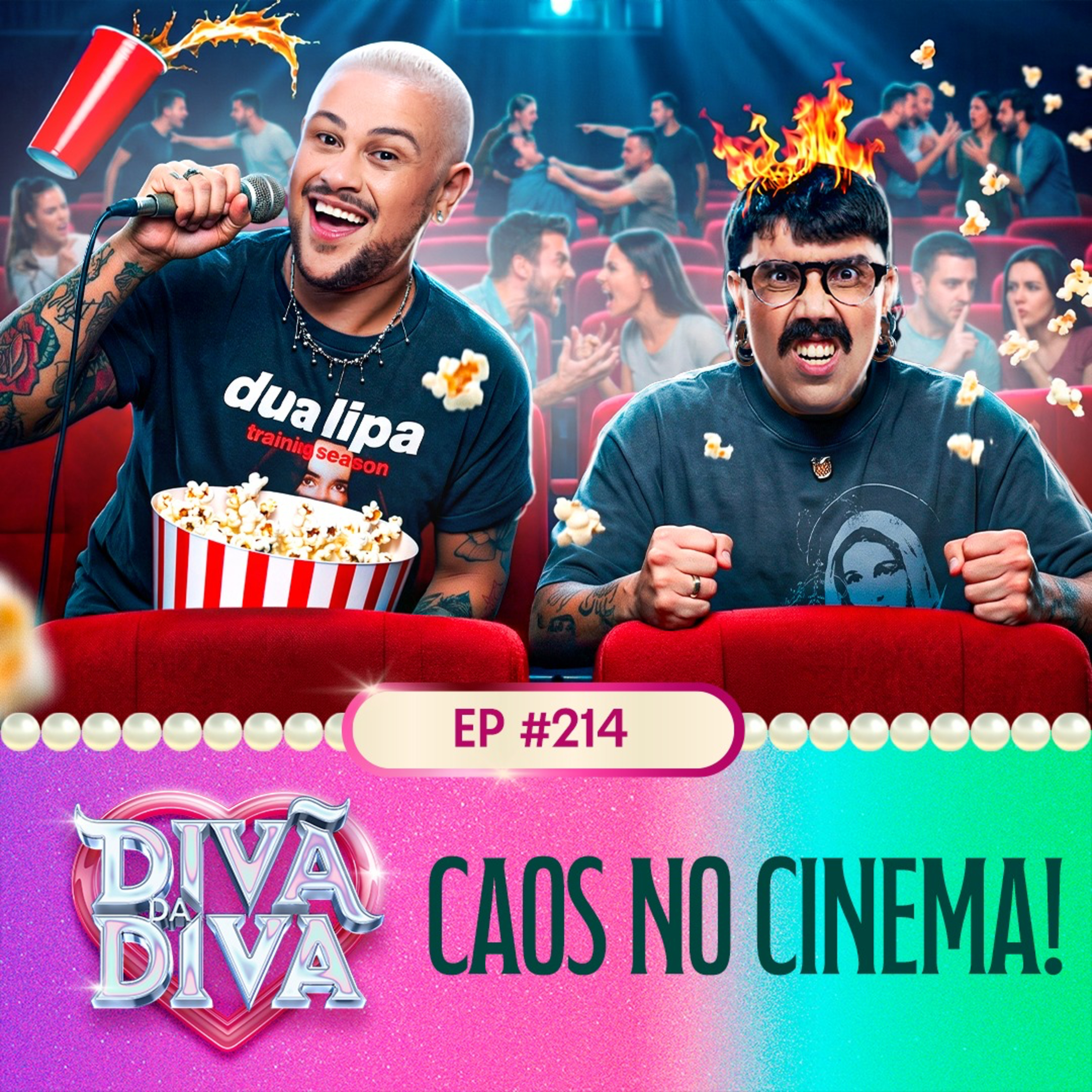 #214 - Caos no cinema!