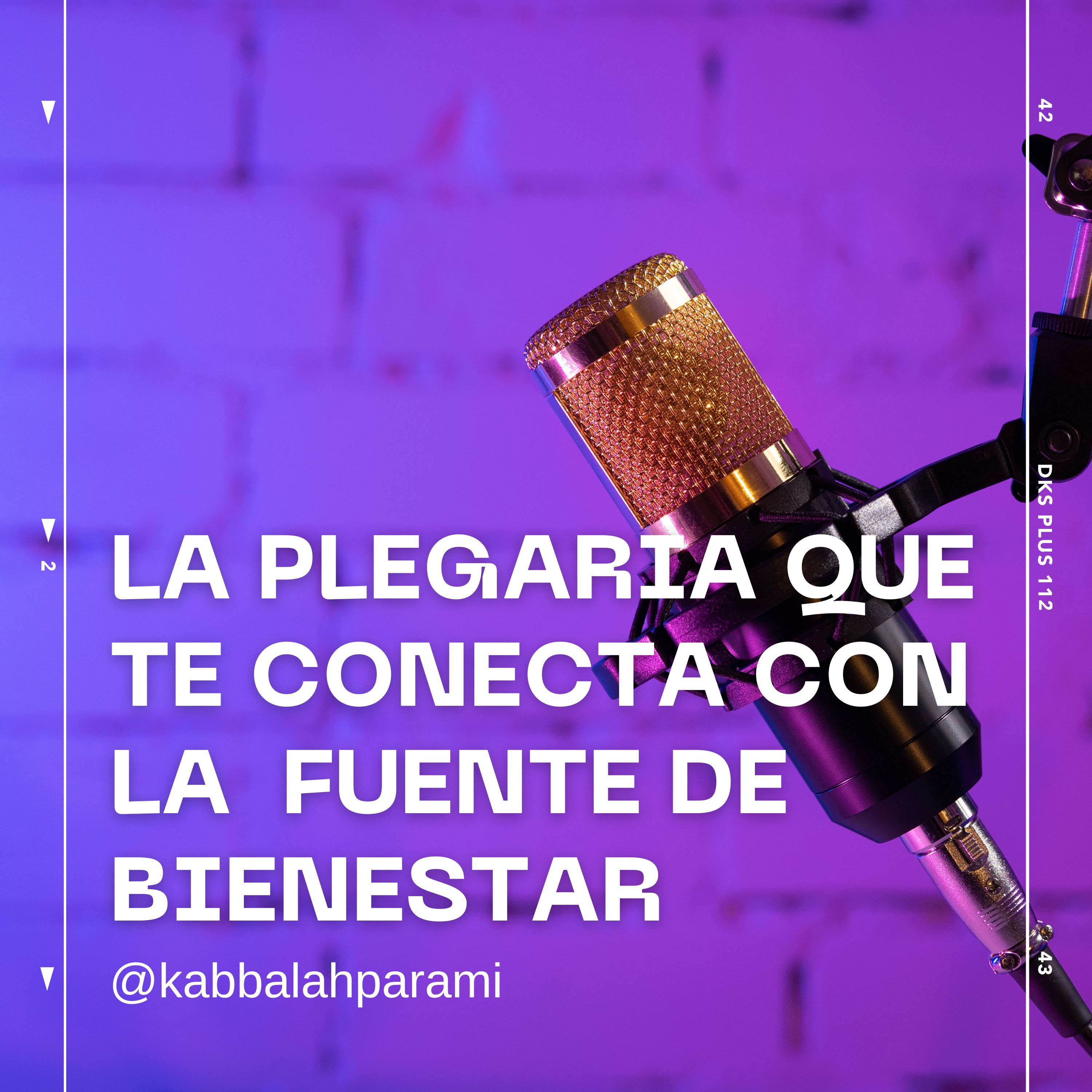 LA PLEGARIA QUE TE CONECTA CON LA  FUENTE DE BIENESTAR
