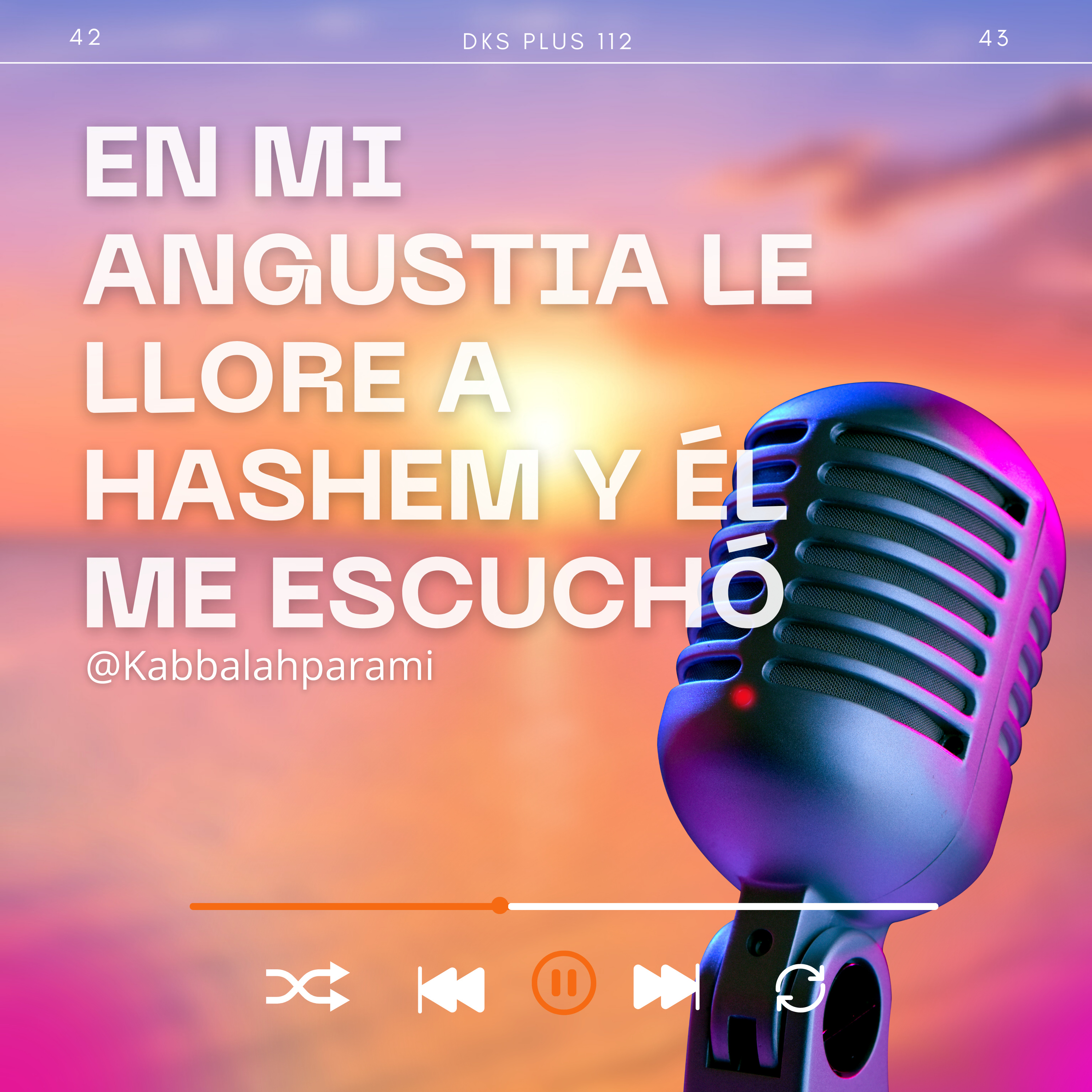  EN MI ANGUSTIA LE LLORE A HASHEM Y ÉL ME ESCUCHÓ episode artwork