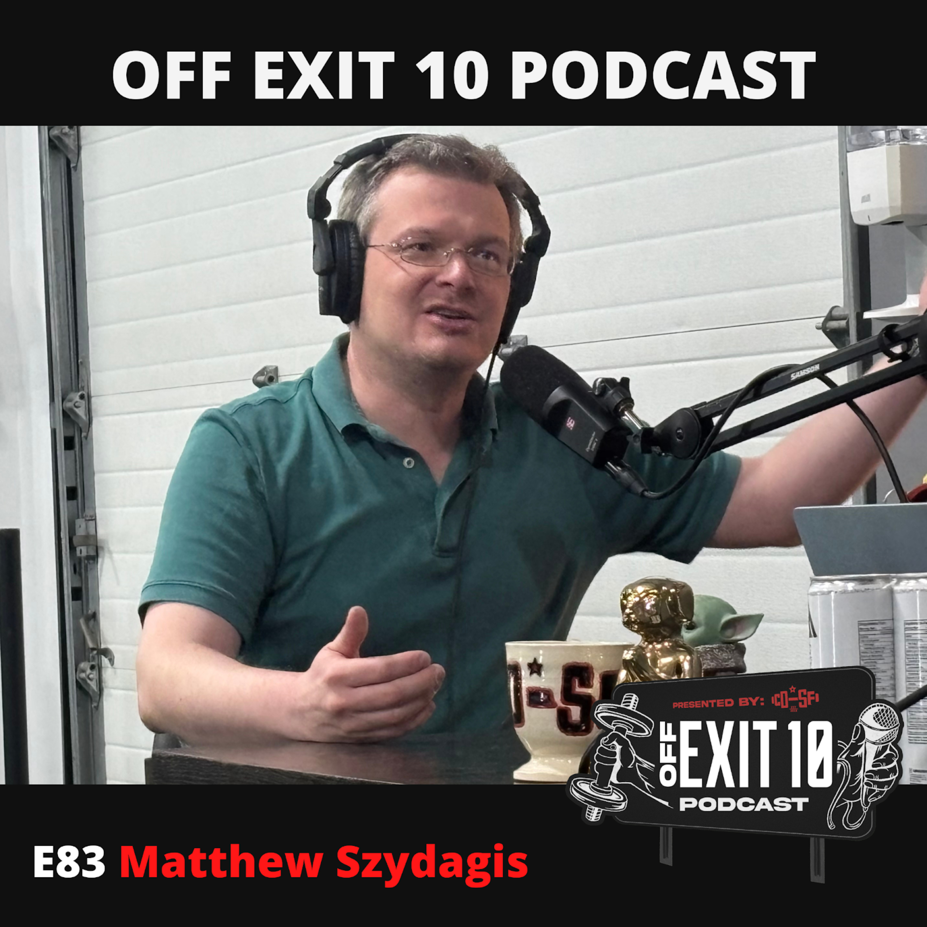 E83 – Dr. Matthew Szydagis on UAPs & Non-Human Intelligence episode artwork