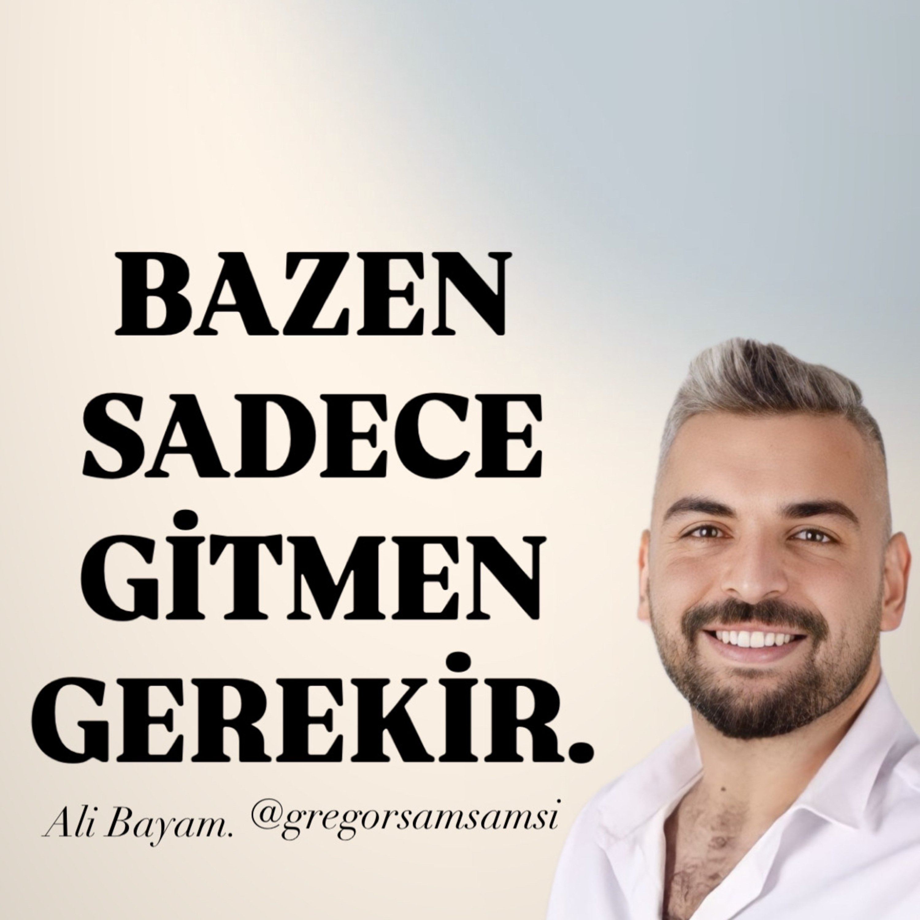 BAZEN SADECE GİTMEN GEREKİR. episode artwork