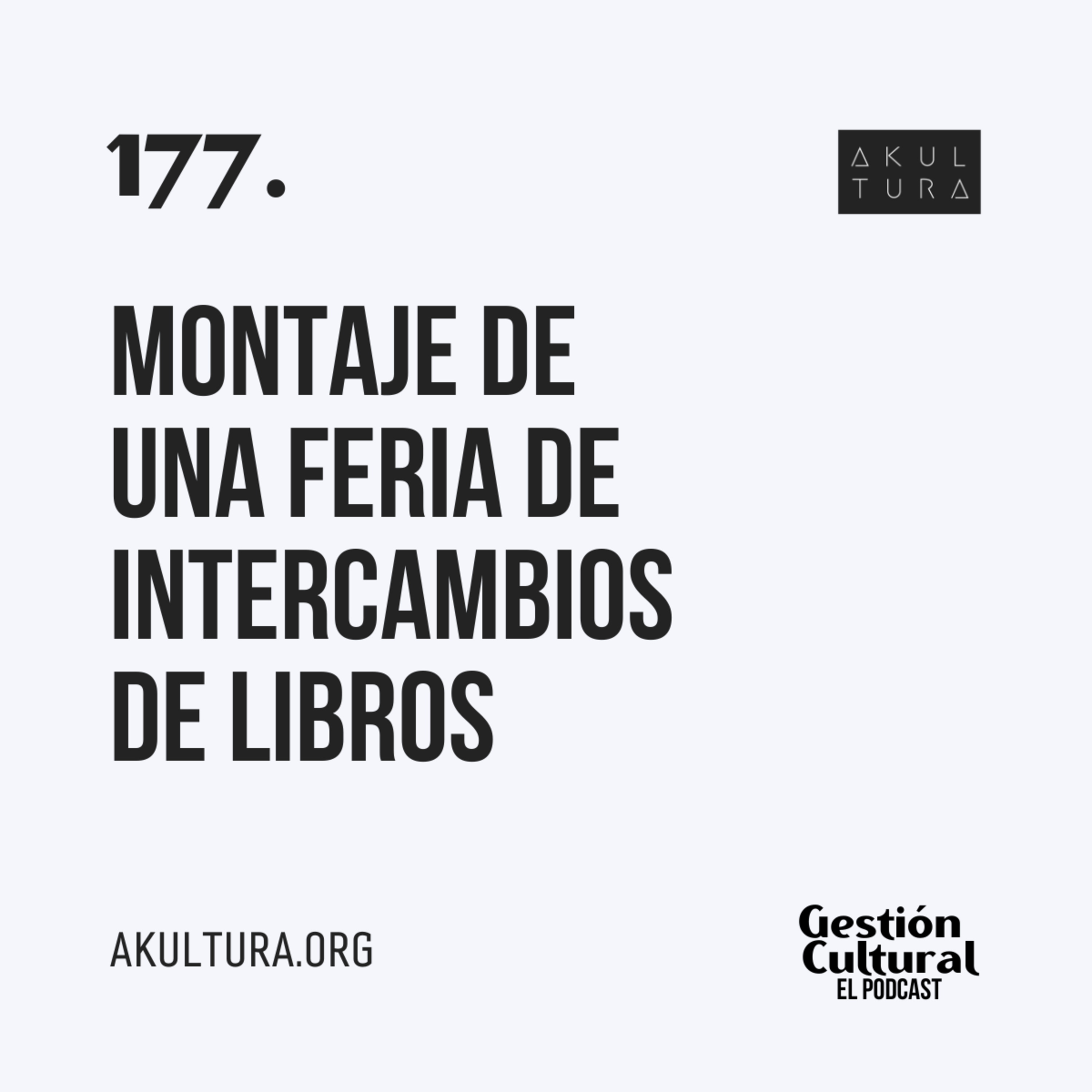 177. Montaje de una Feria de Intercambios de Libros