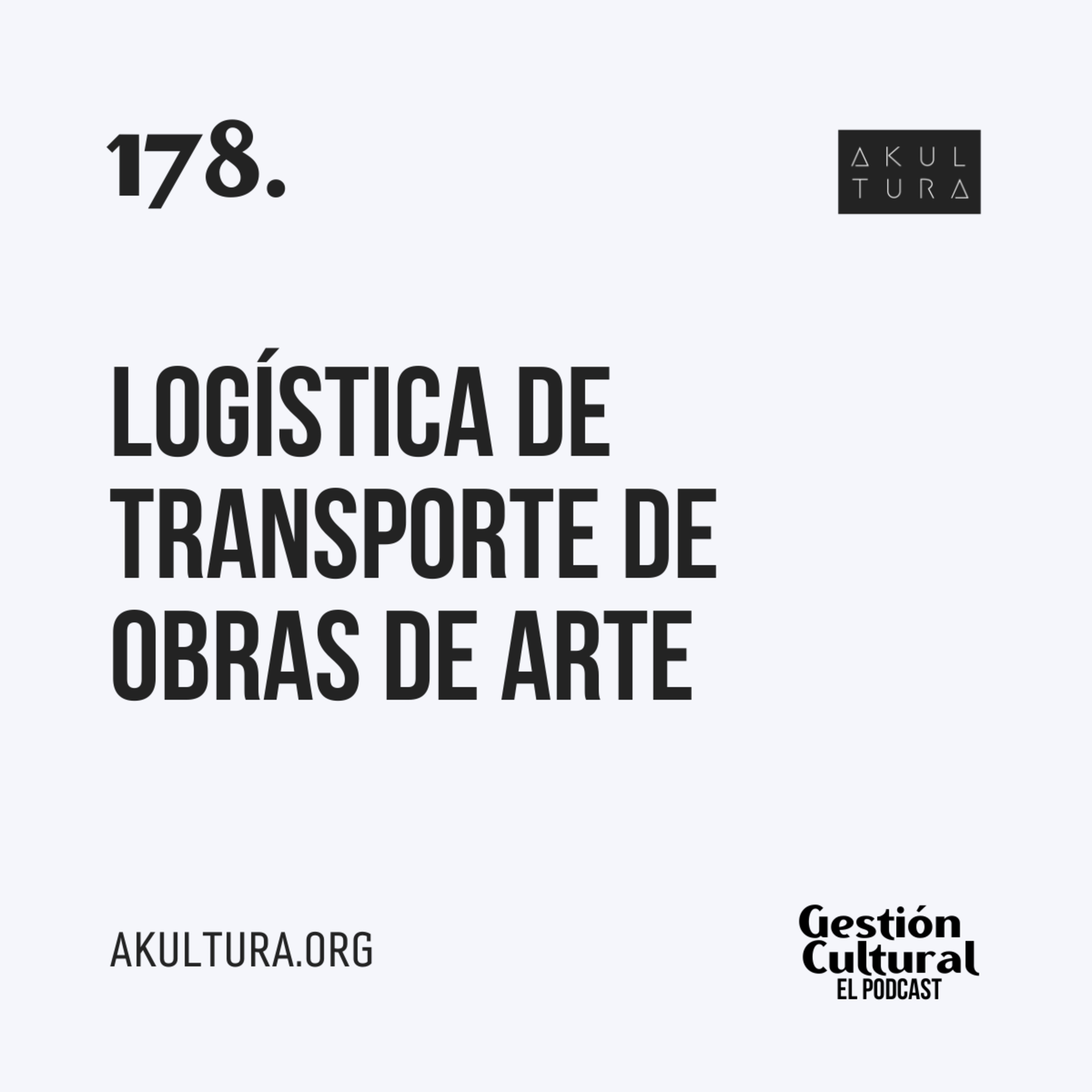 178. Logística de transporte de obras de arte