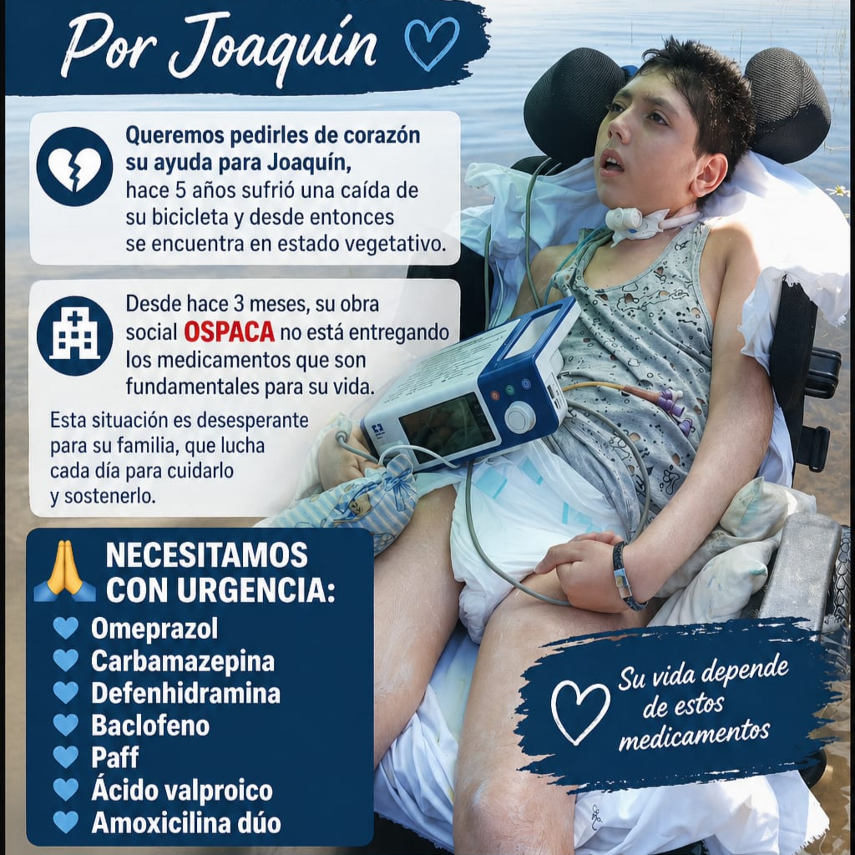Joaquín está en estado vegetativo y su obra social no responde - Nimsi Franciscangeli episode artwork