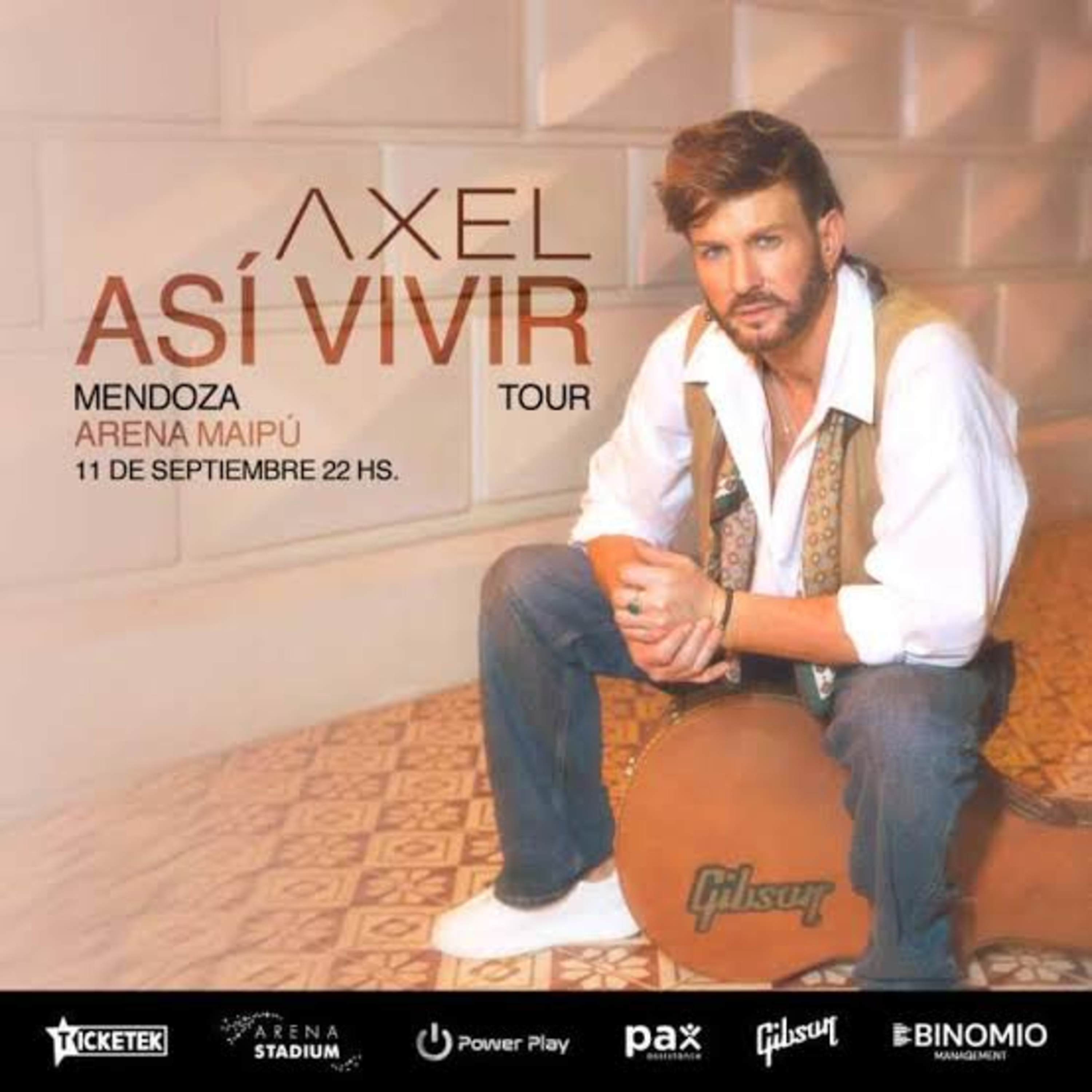 Axel vuelve a Mendoza con "Así Vivir Tour" - Axel  episode artwork