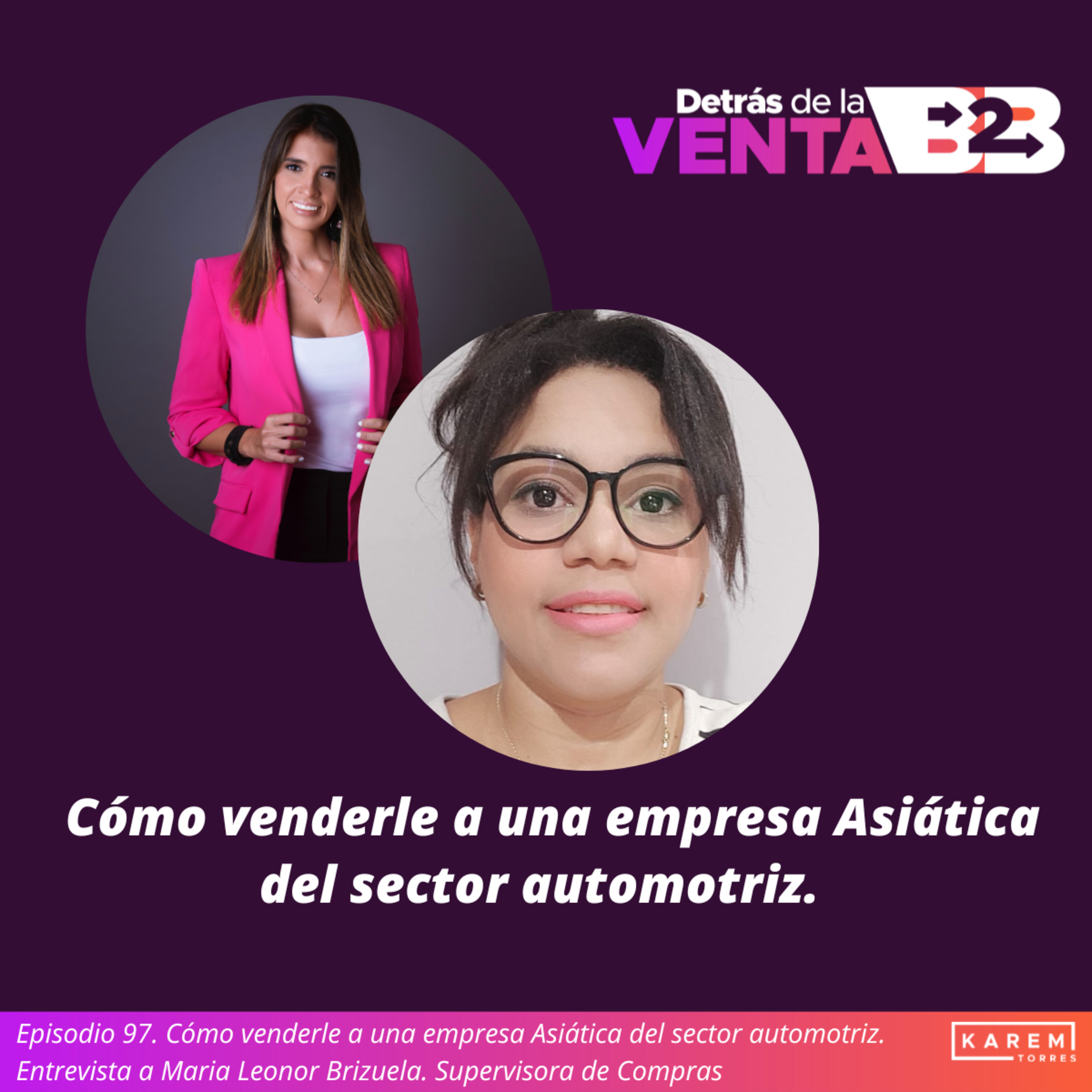 Detrás de la venta B2B by Karem Torres