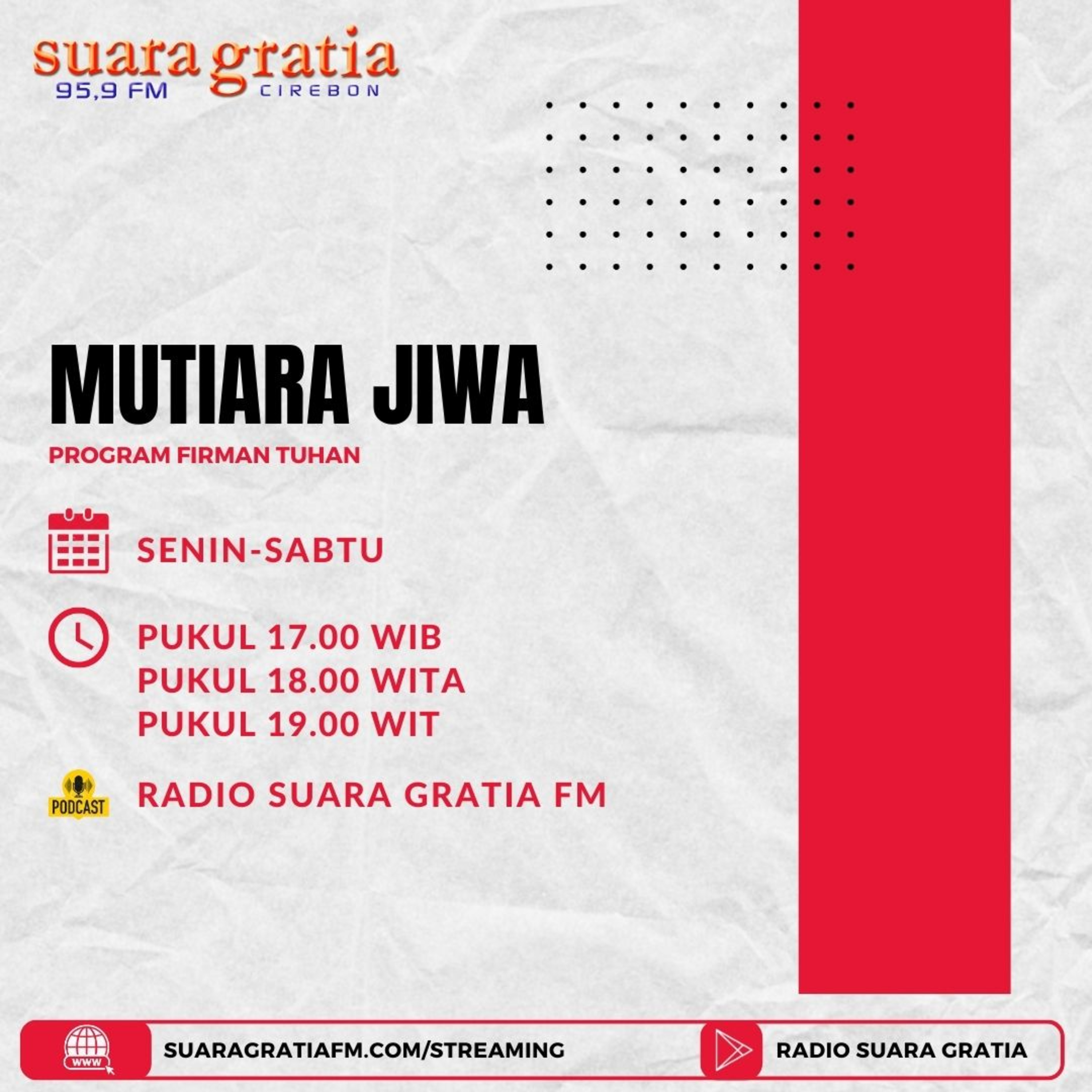 MUTIARA JIWA - PERCAYA & MELAKUKAN - EV. ELIZABETH INA