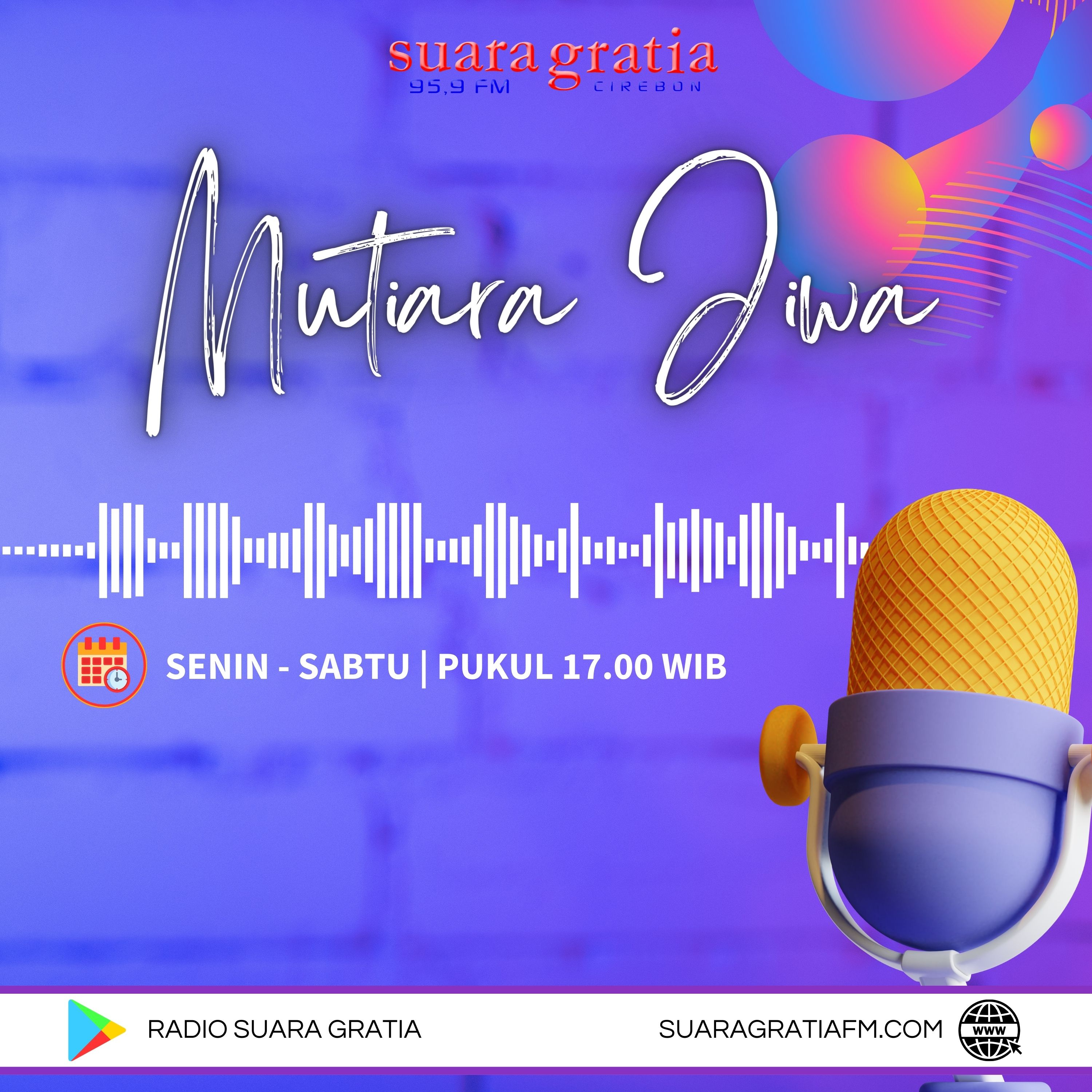 MUTIARA JIWA 19 MEI 25 - ANTARA BERSYUKUR DAN BERSUNGUT SUNGUT - PDT FERRY RONDONUWU MTH episode artwork