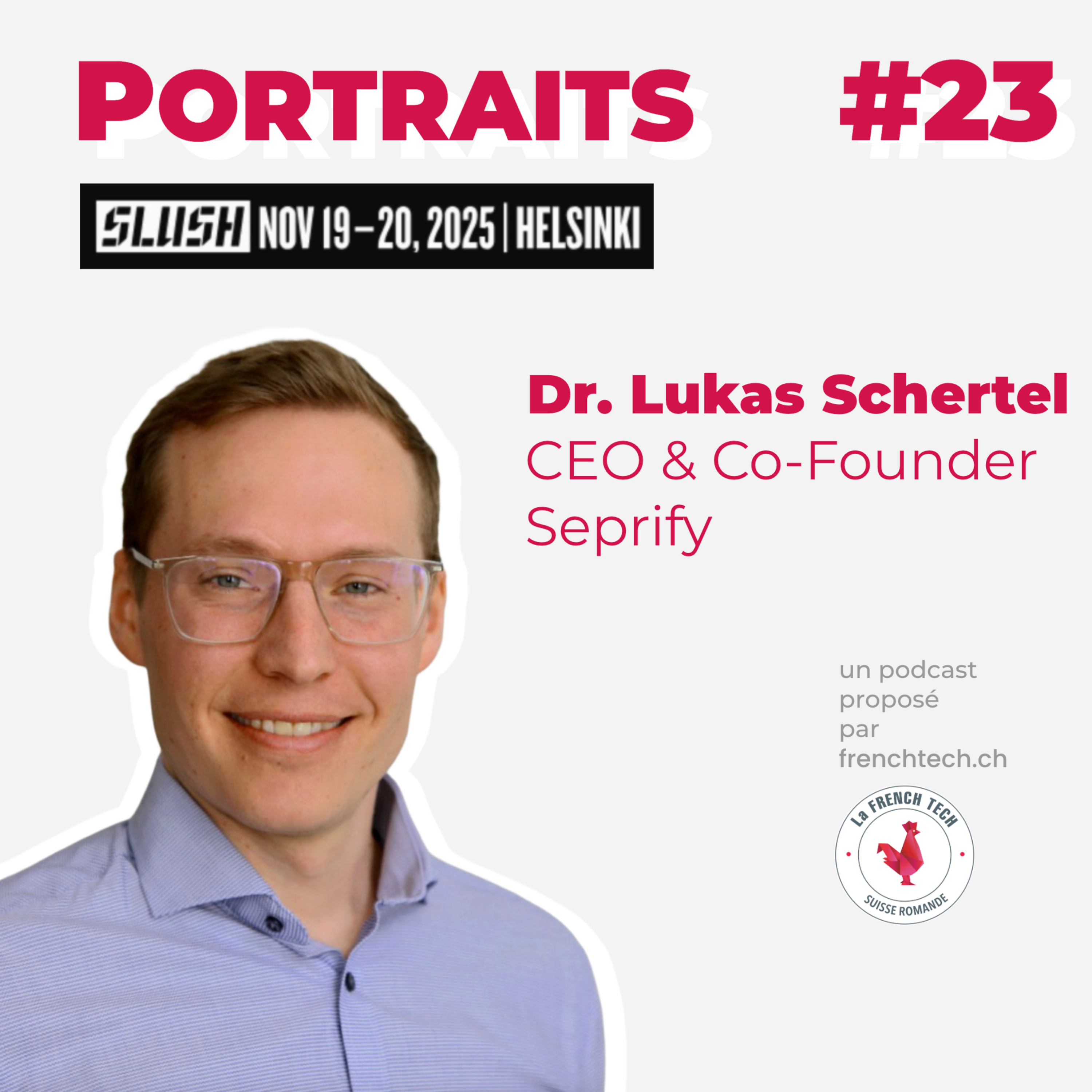 [SLUSH 2025] Dr. Lukas Schertel, CEO & Co-Founder @ Seprify