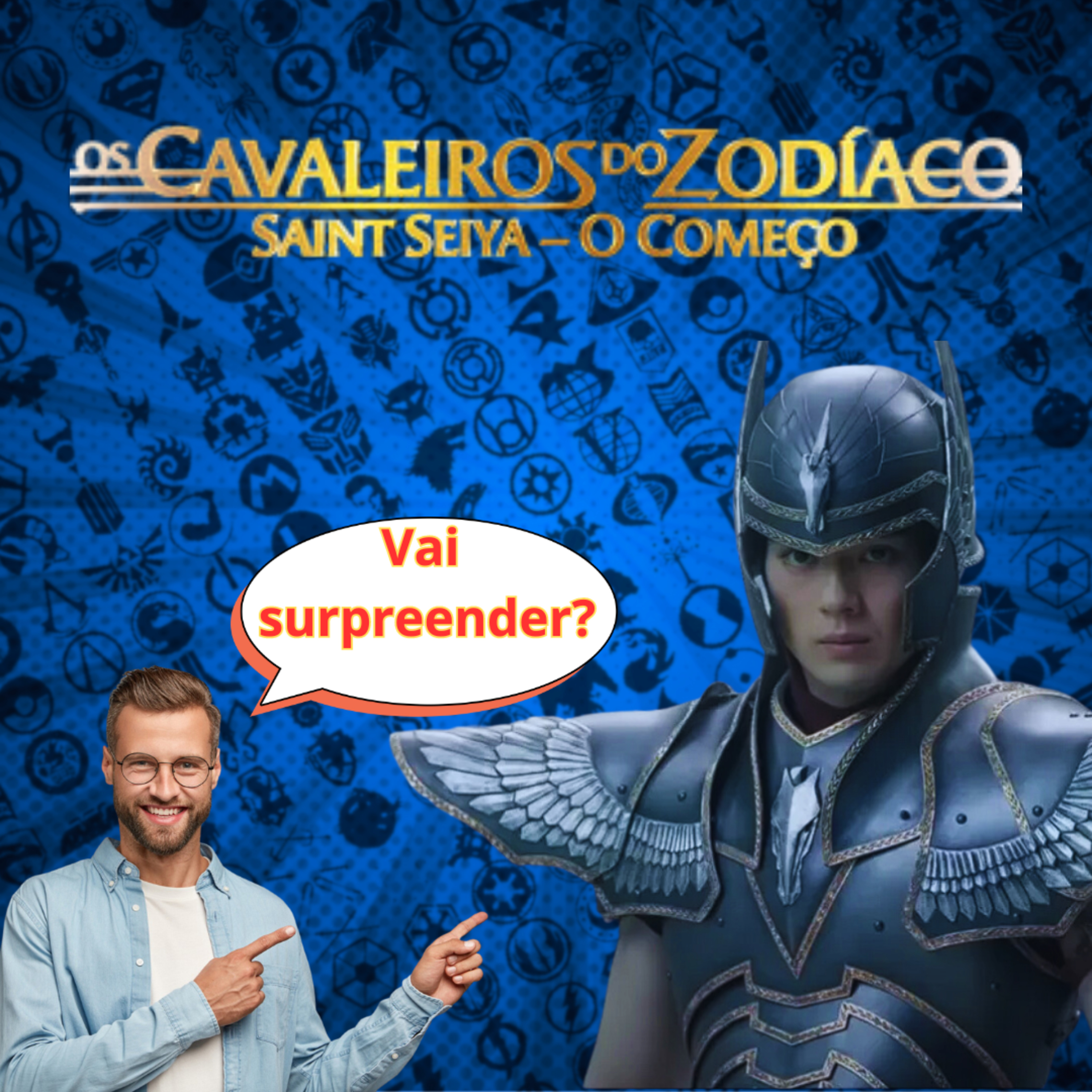 Papo Nerd #63 - EXPECTATIVAS Cavaleiros do Zodíaco O Filme - Feat CDZVerso e Mundo Seiya episode artwork