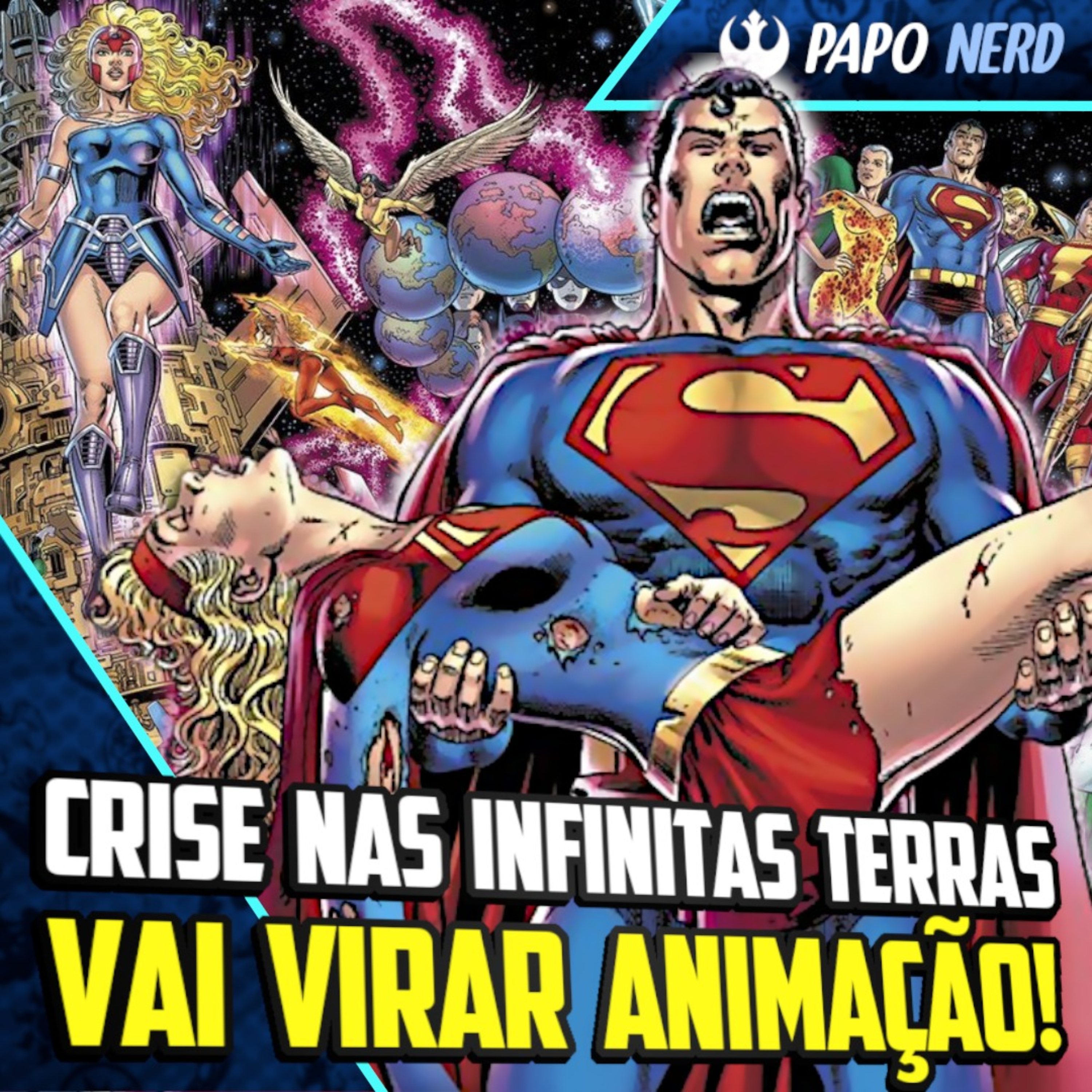 Papo Nerd #76 - DE SURPRESA! Nova animação da DC/Warner episode artwork