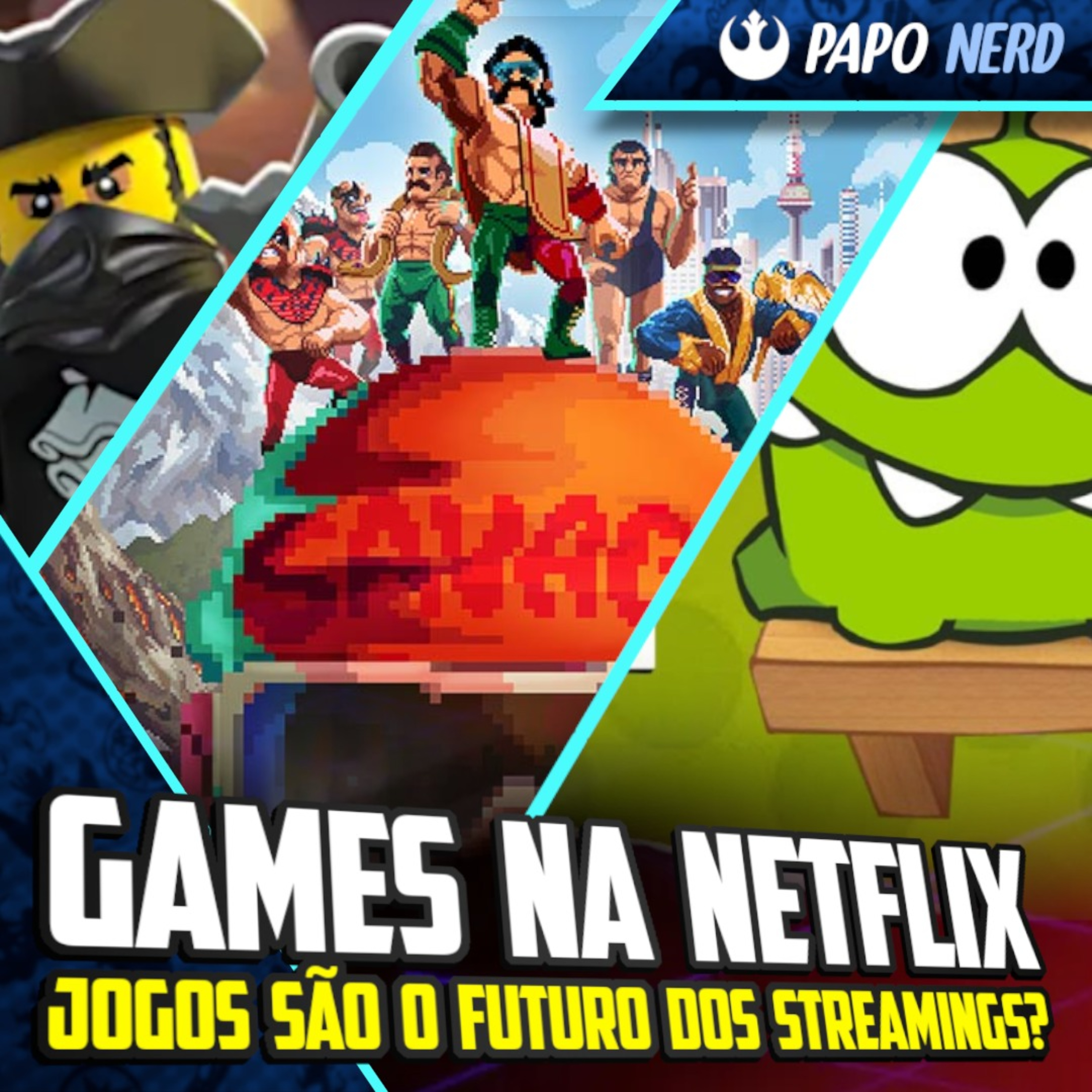 Papo Nerd #80 - Netflix saindo na frente? Games em aplicativos de streaming episode artwork